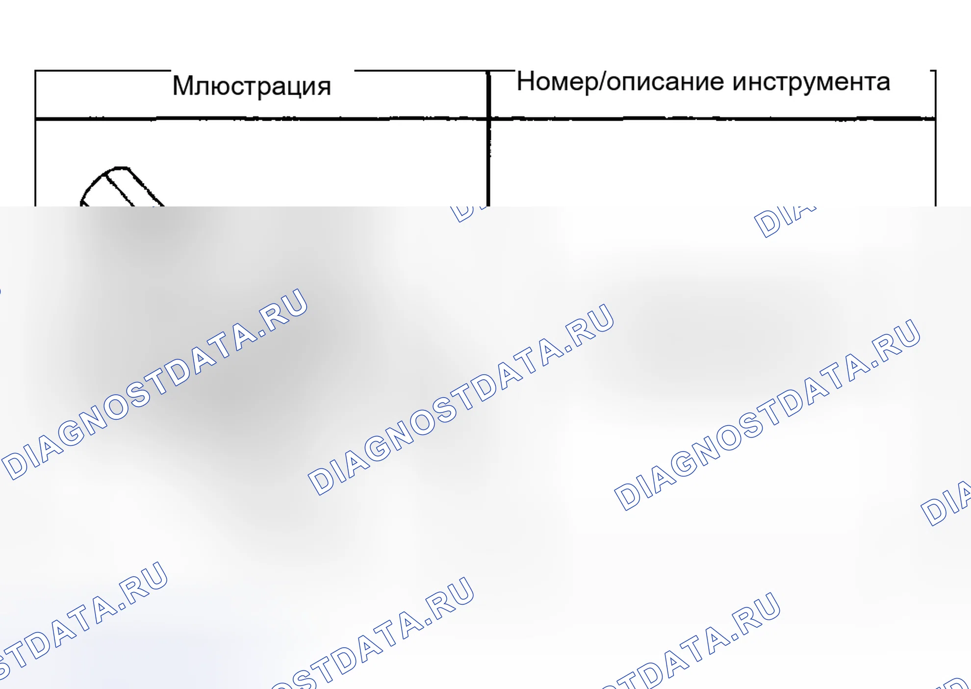 Рис. 24: Специальные инструменты и оборудование. Hyundai Venue I