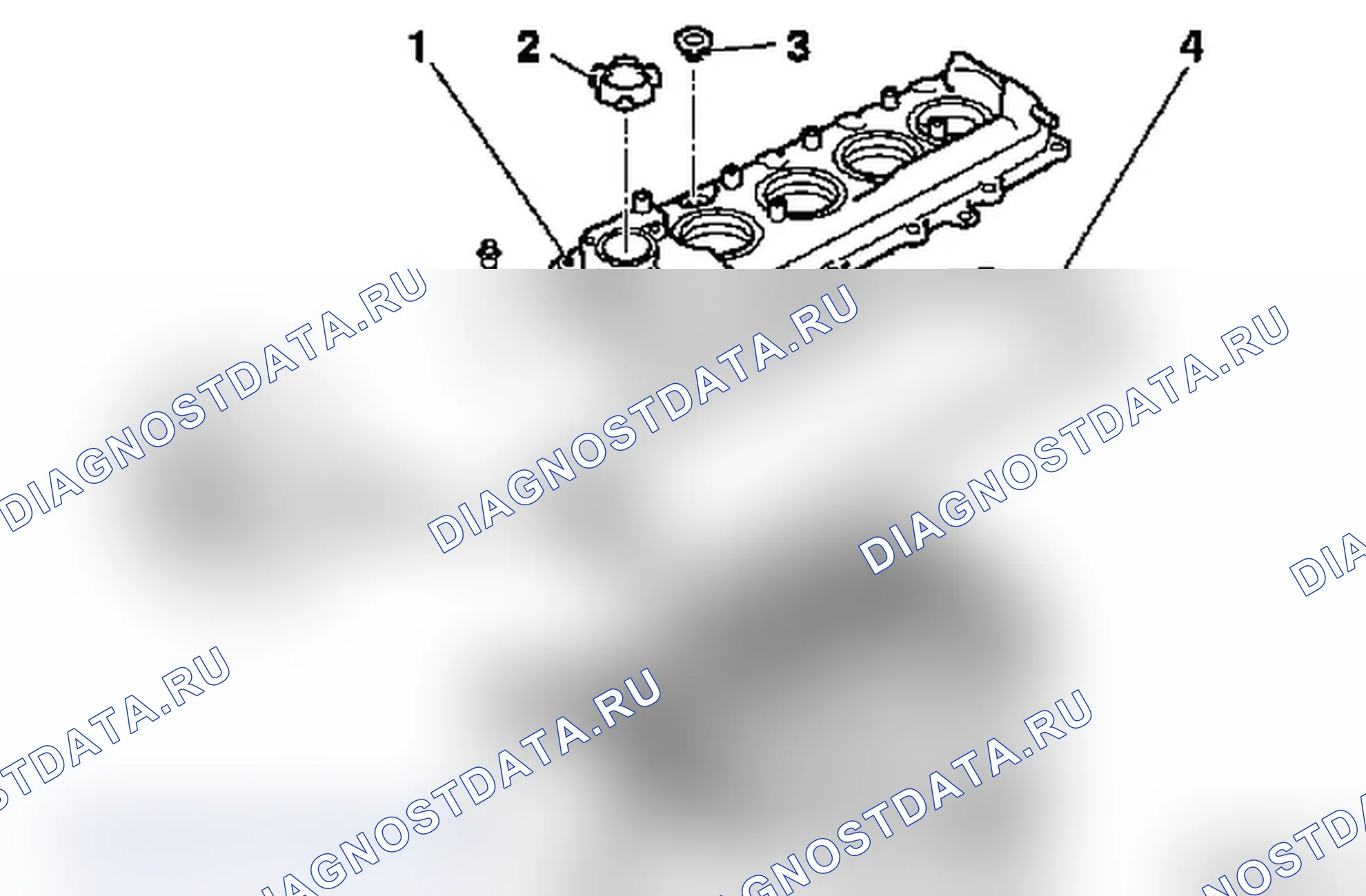 Крышка головки цилиндров - ZD3 200 и ZD3 202. Opel Movano A