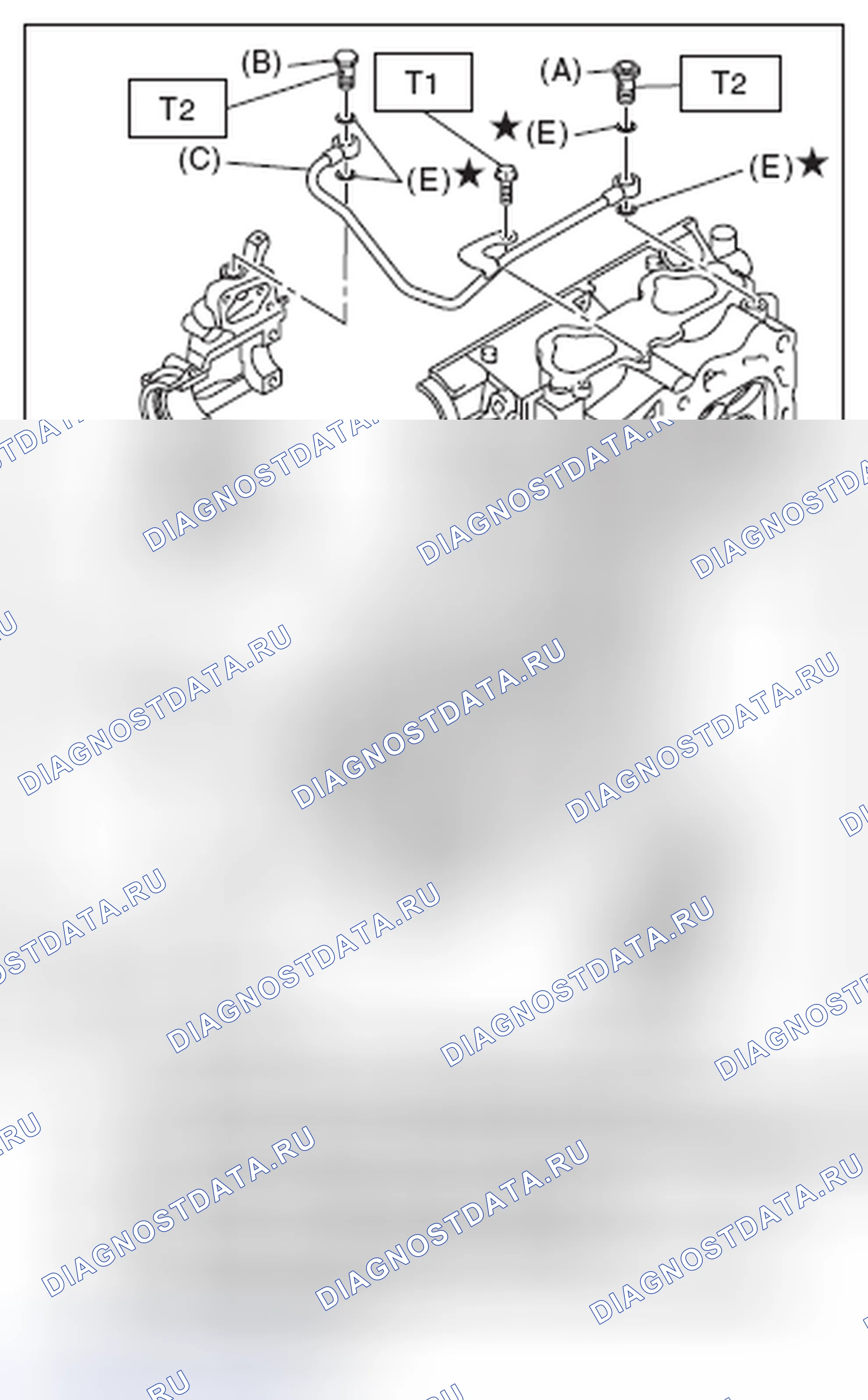 Рис. 68: УСТАНОВКА. Subaru Impreza GK