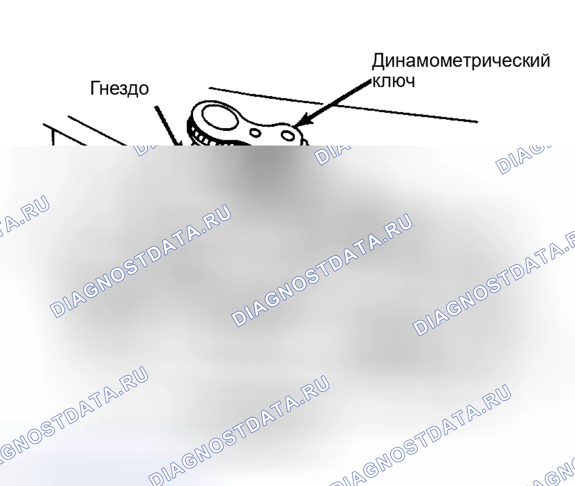 Рис. 101: Расположение переднего регулировочного винта на коробке передач C-5. Ford Thunderbird IX