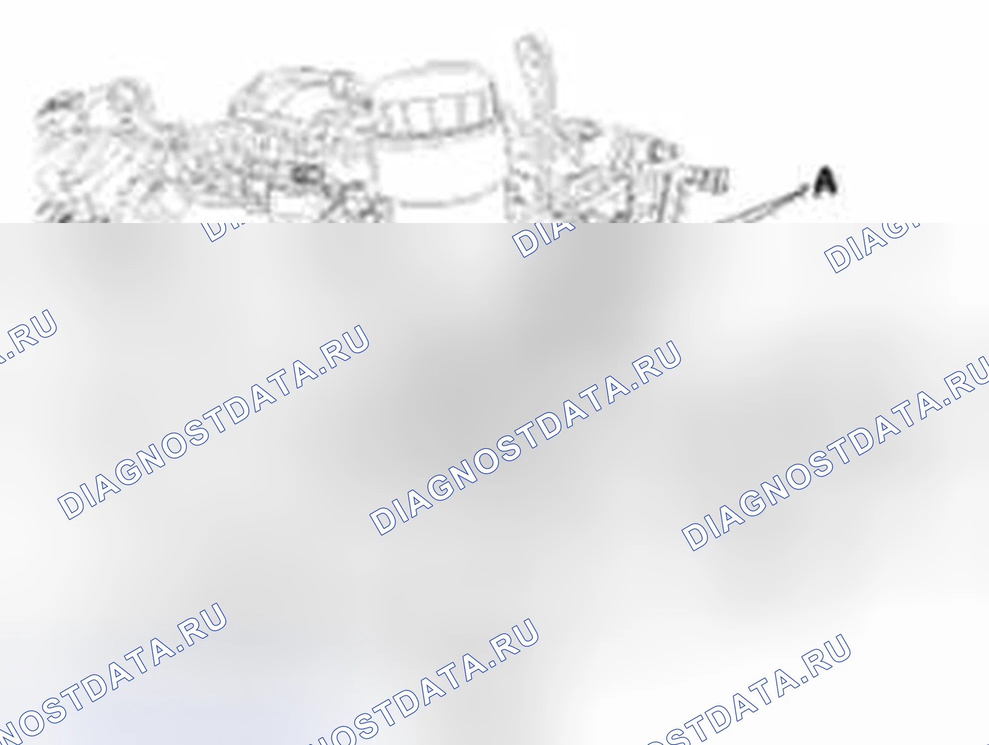 Рис. 11: Узел контроля температуры воды. Hyundai Veracruz I