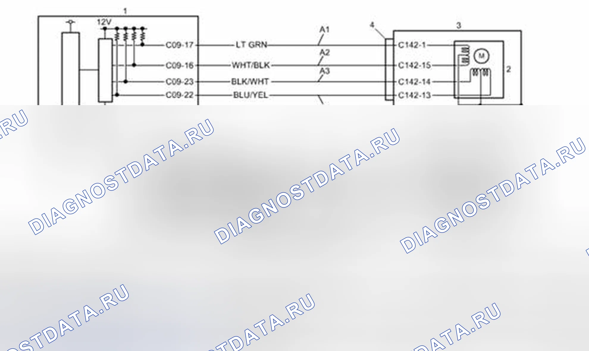 Рис. 18: электросхема. Suzuki SX4 I рестайлинг