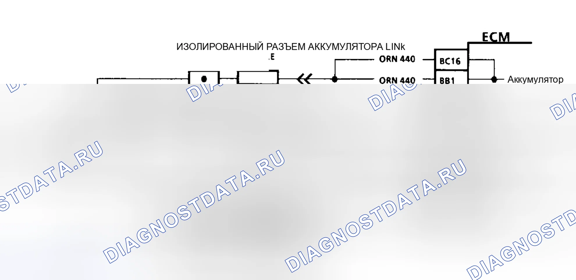 Рис. 162: Кодовая E016. Принципиальная схема. Oldsmobile Toronado Trofeo I