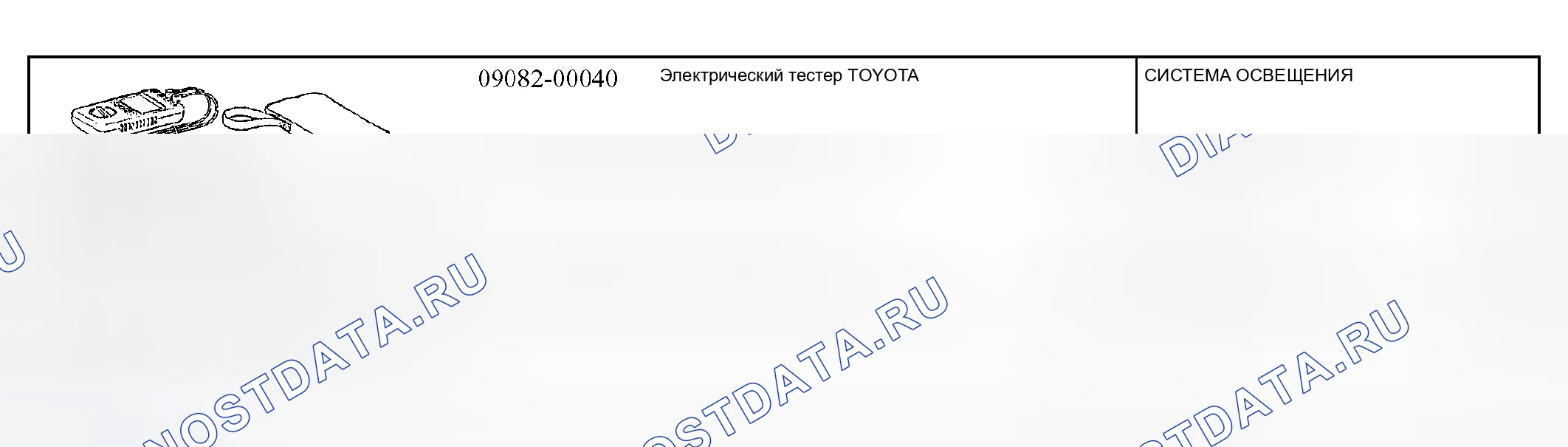 Рис. 56: Рекомендуемые инструменты. Kia Sorento I