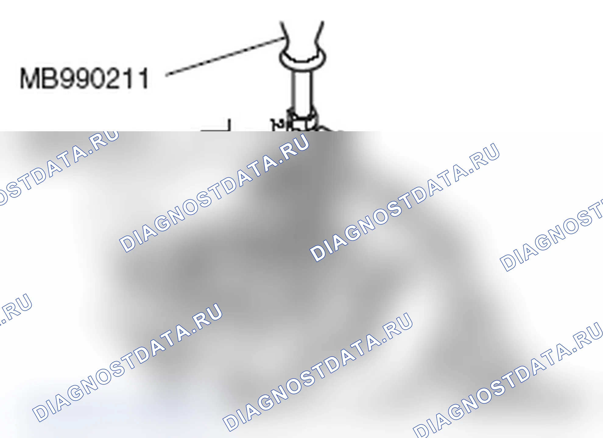 Рис. 85: <<B>> СНЯТИЕ НАРУЖНОГО КОЛЬЦА КОНИЧЕСКОГО РОЛИКОВОГО ПОДШИПНИКА. Mitsubishi Lancer Ralliart X рестайлинг