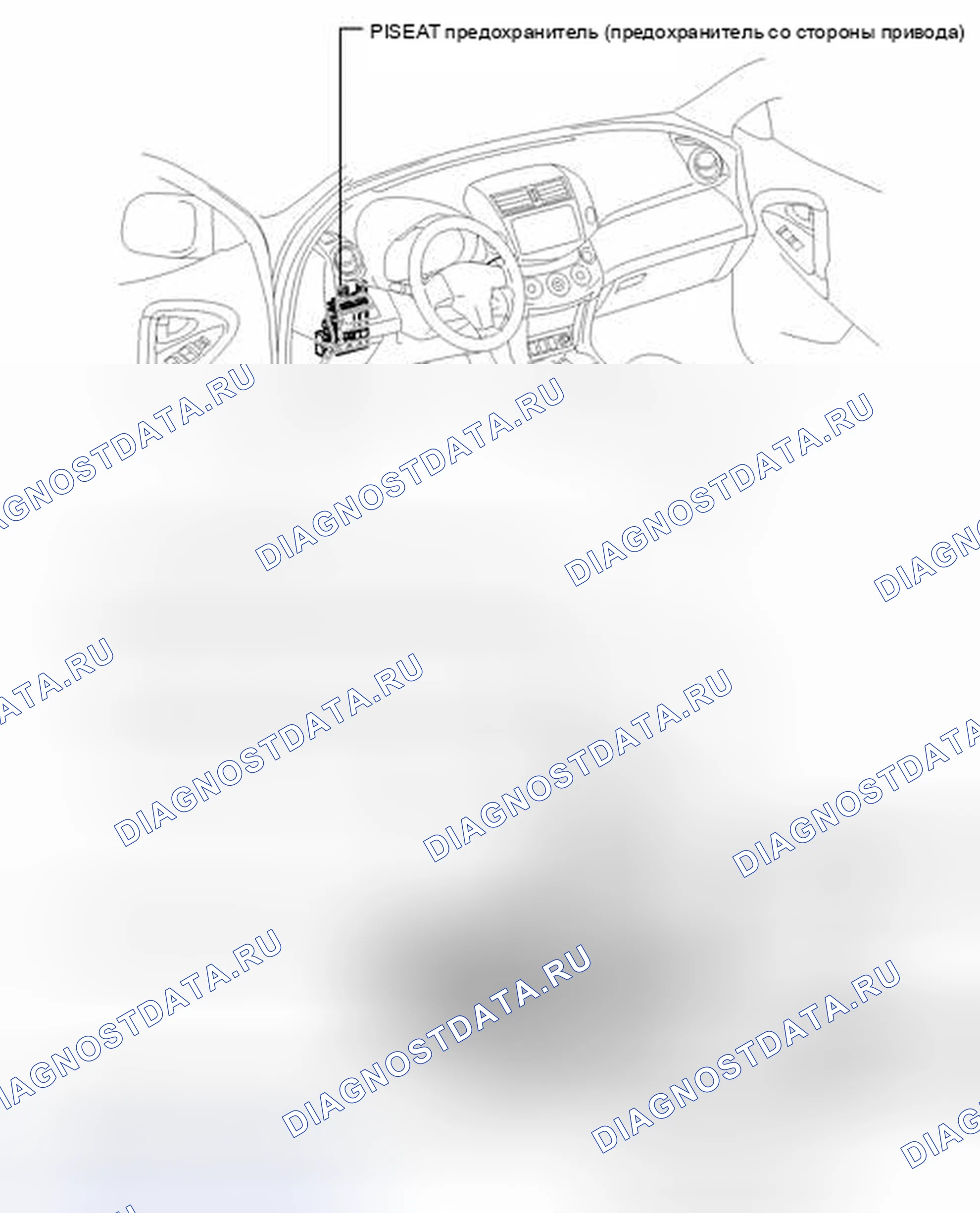 Рис. 258: ИЛЛЮСТРАЦИЯ. Toyota RAV4 III рестайлинг
