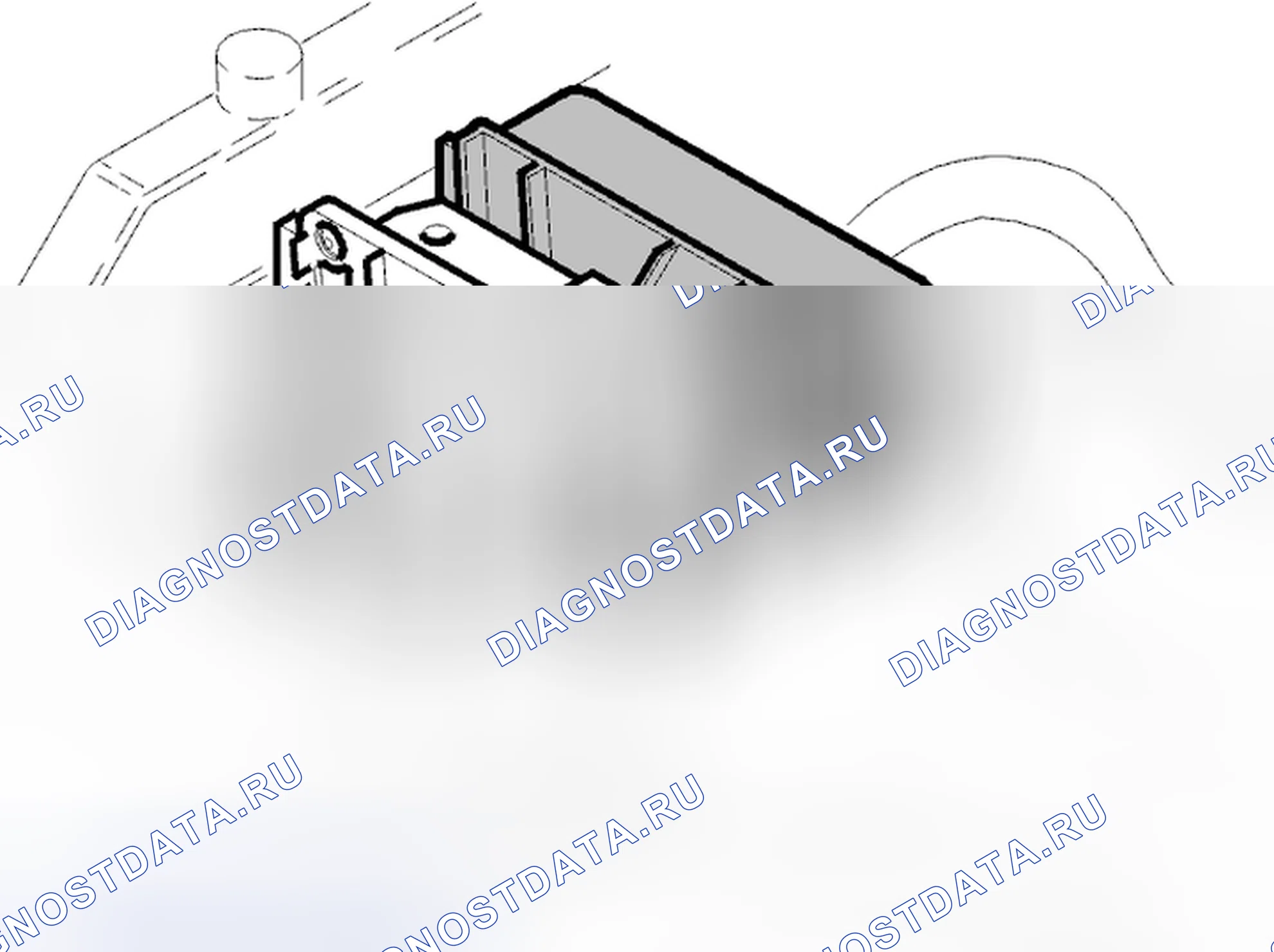 Рис. 923: Подготовка к замене. Volvo C70 I
