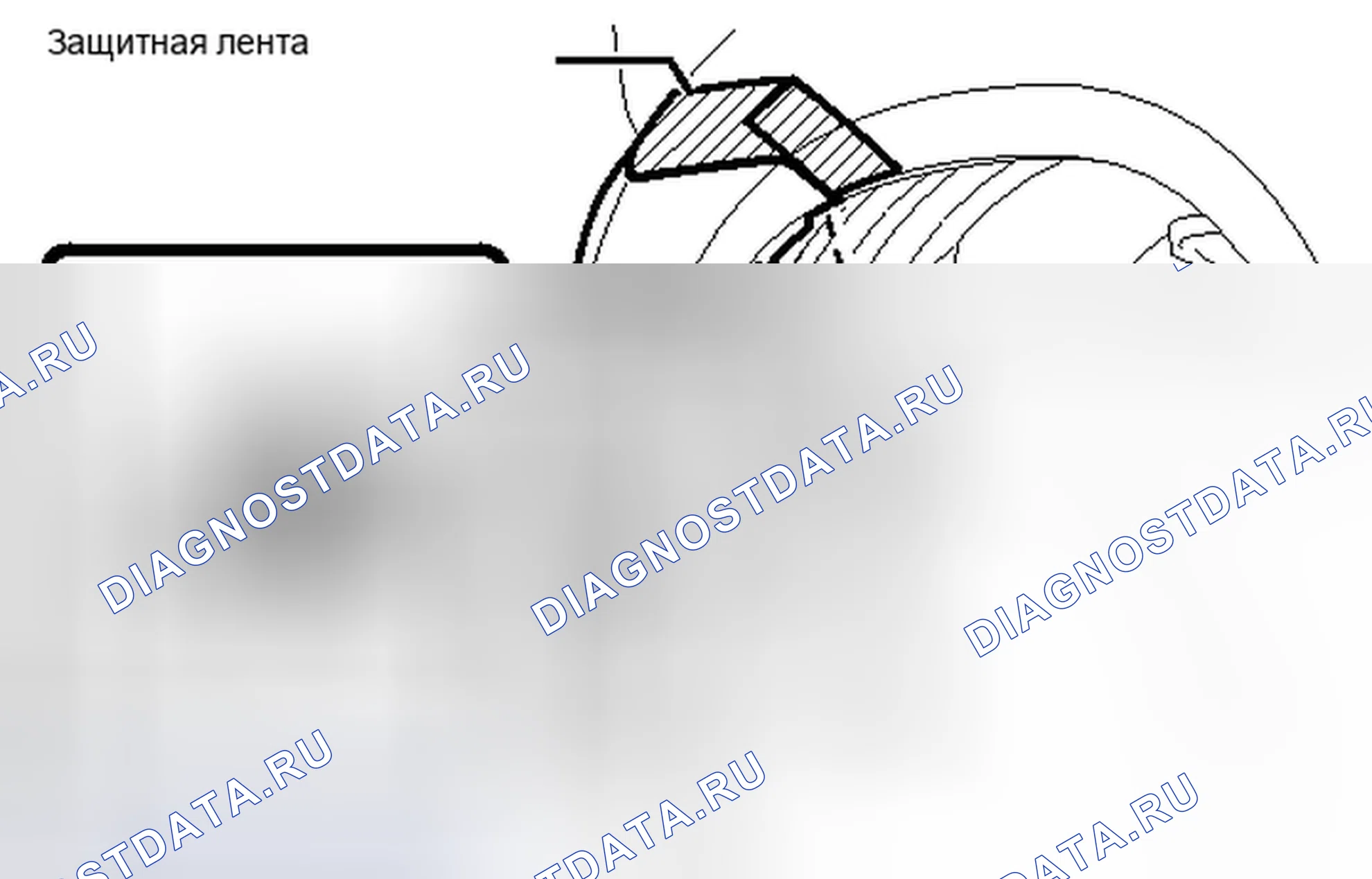 Рис. 234: ДЕМОНТАЖ. Toyota Highlander II рестайлинг