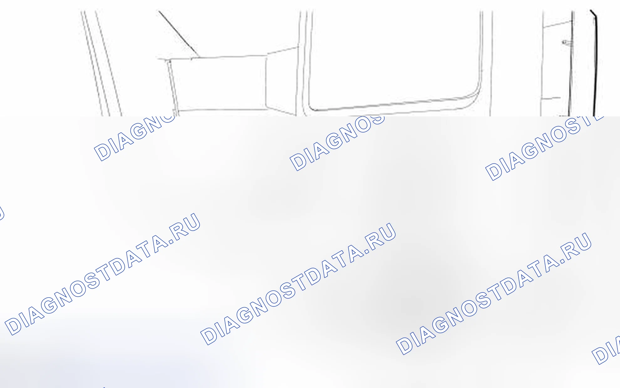 Рис. 226: Зеркало буксировки прицепа. Ford Pickup F250 Super Duty II