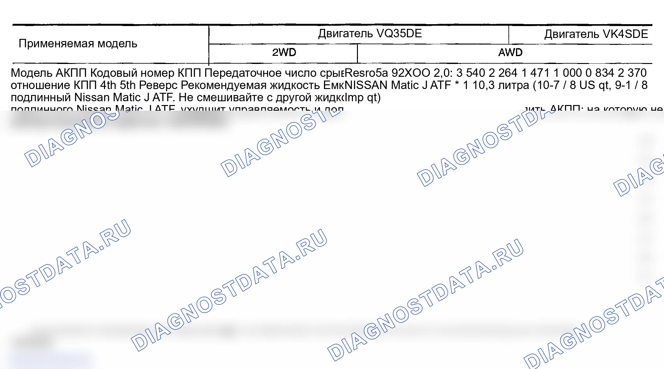 Рис. 129: ОБЩИЕ ТЕХНИЧЕСКИЕ ХАРАКТЕРИСТИКИ. Infiniti FX35 I