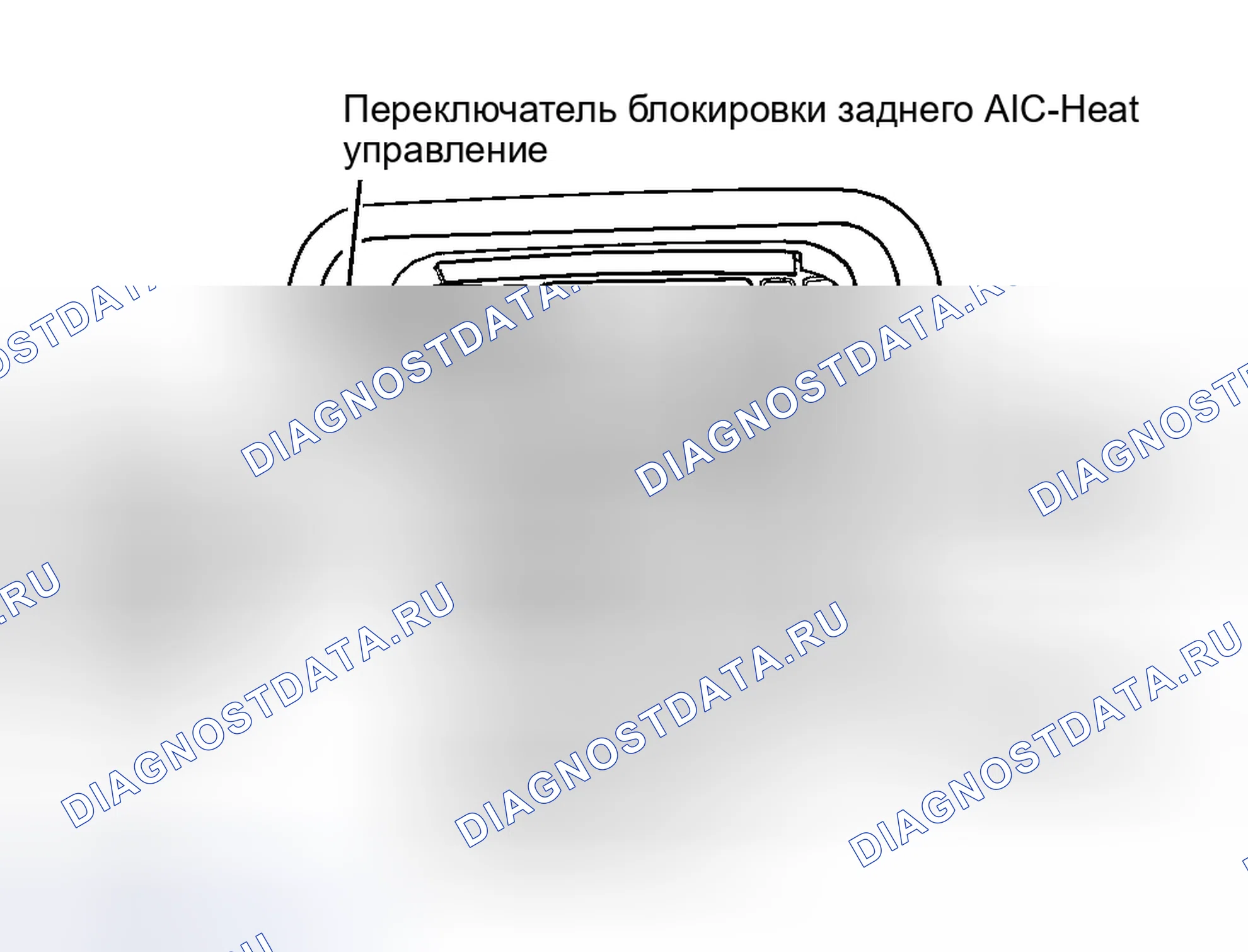 Рис. 18: Температурный рычаг зонального управления. Chrysler Grand Voyager III
