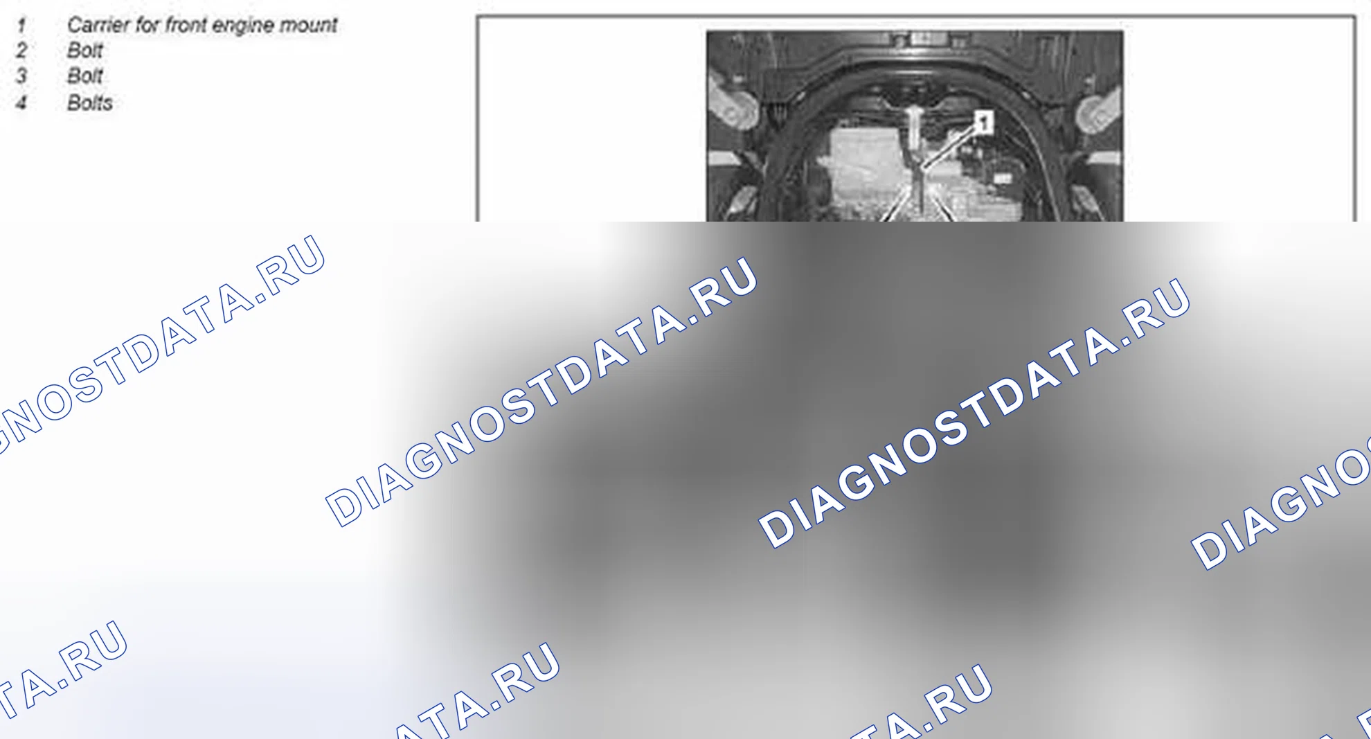Рис. 436: Снять / установить кронштейн для крепления двигателя - AR22.10-P-1001MCU. Kia Soul I