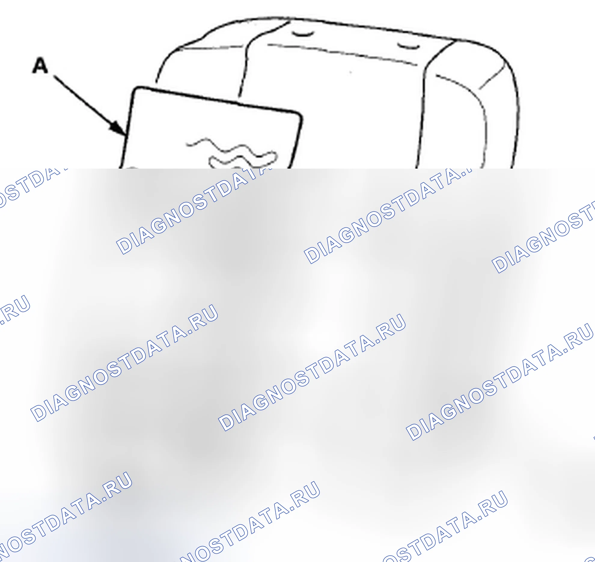 Рис. 291: Обогреватель спинки переднего сиденья. Acura ZDX I