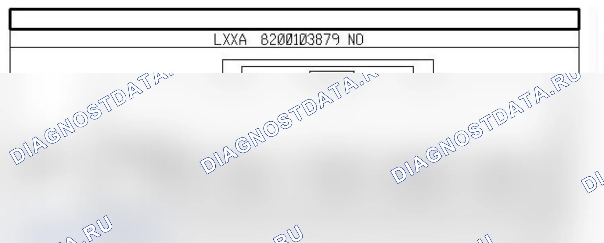 Распиновка разъёма R301 — Раз. элпров. приб. пан./плафона осв.. Renault Kangoo II-BeBop
