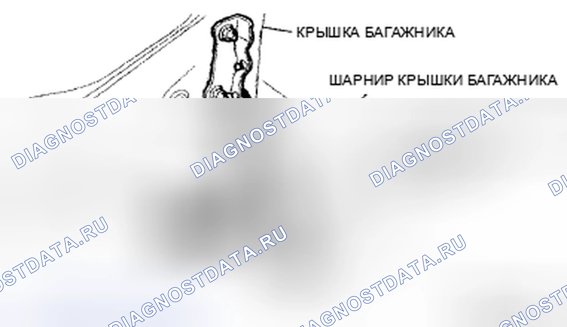 Рис. 6: РЕГУЛИРОВКА КРЫШКИ БАГАЖНИКА. Mazda MX-5 NC рестайлинг
