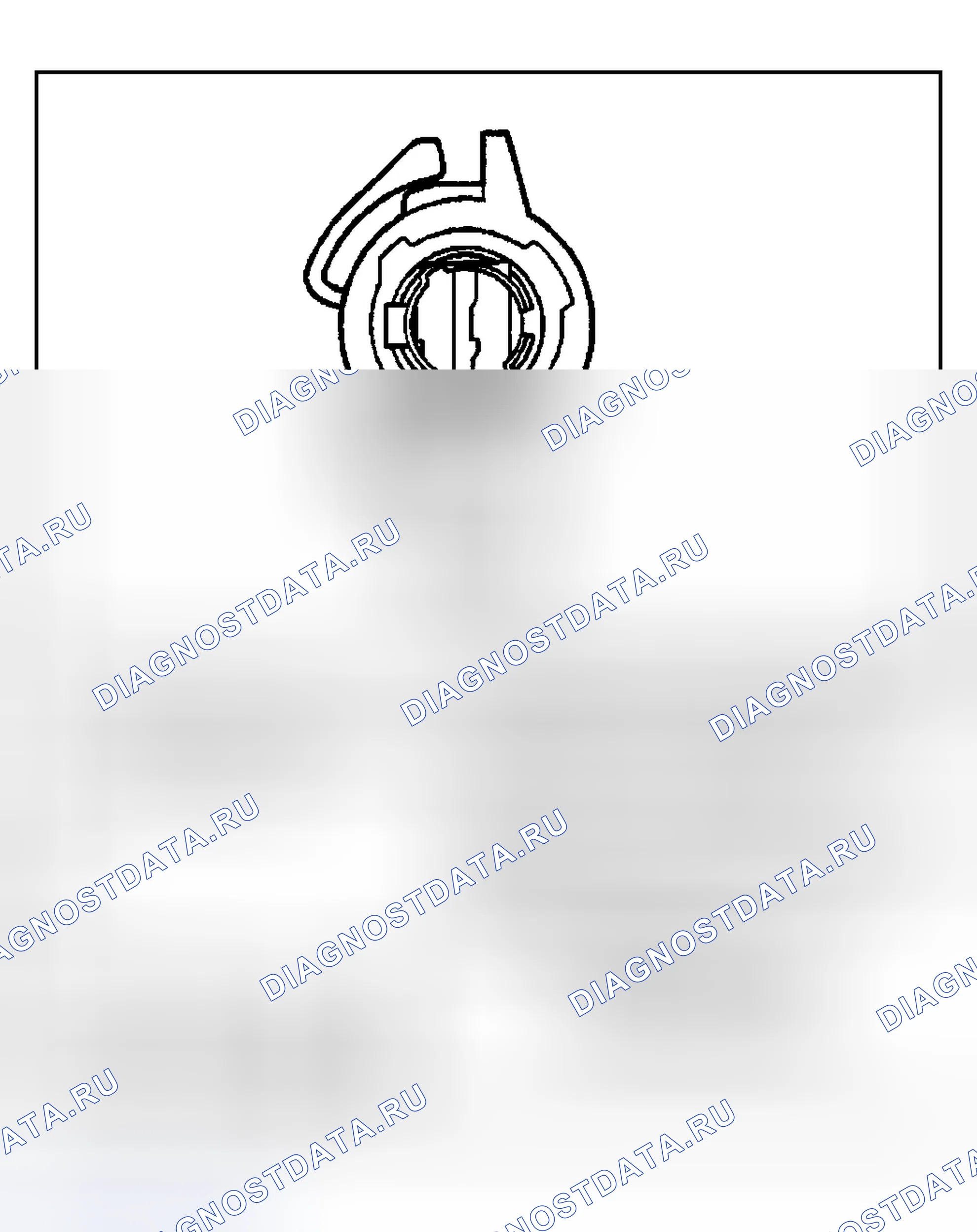 Рис. 356: Противотуманная фара - Lr (экспорт). Cadillac Seville V