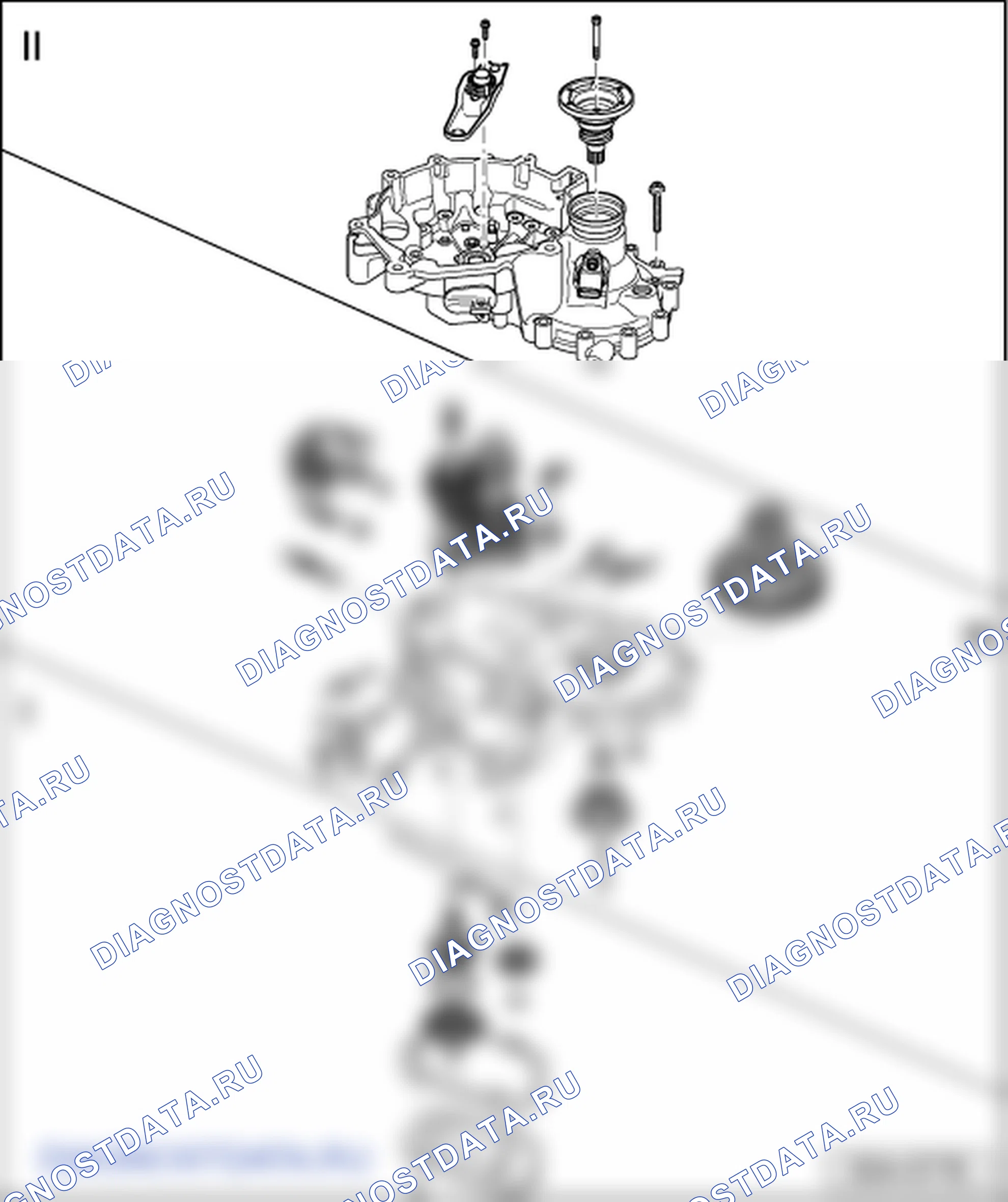 Как разобрать и собрать коробку передач (Коробка передач 0AF). Skoda Octavia Ii