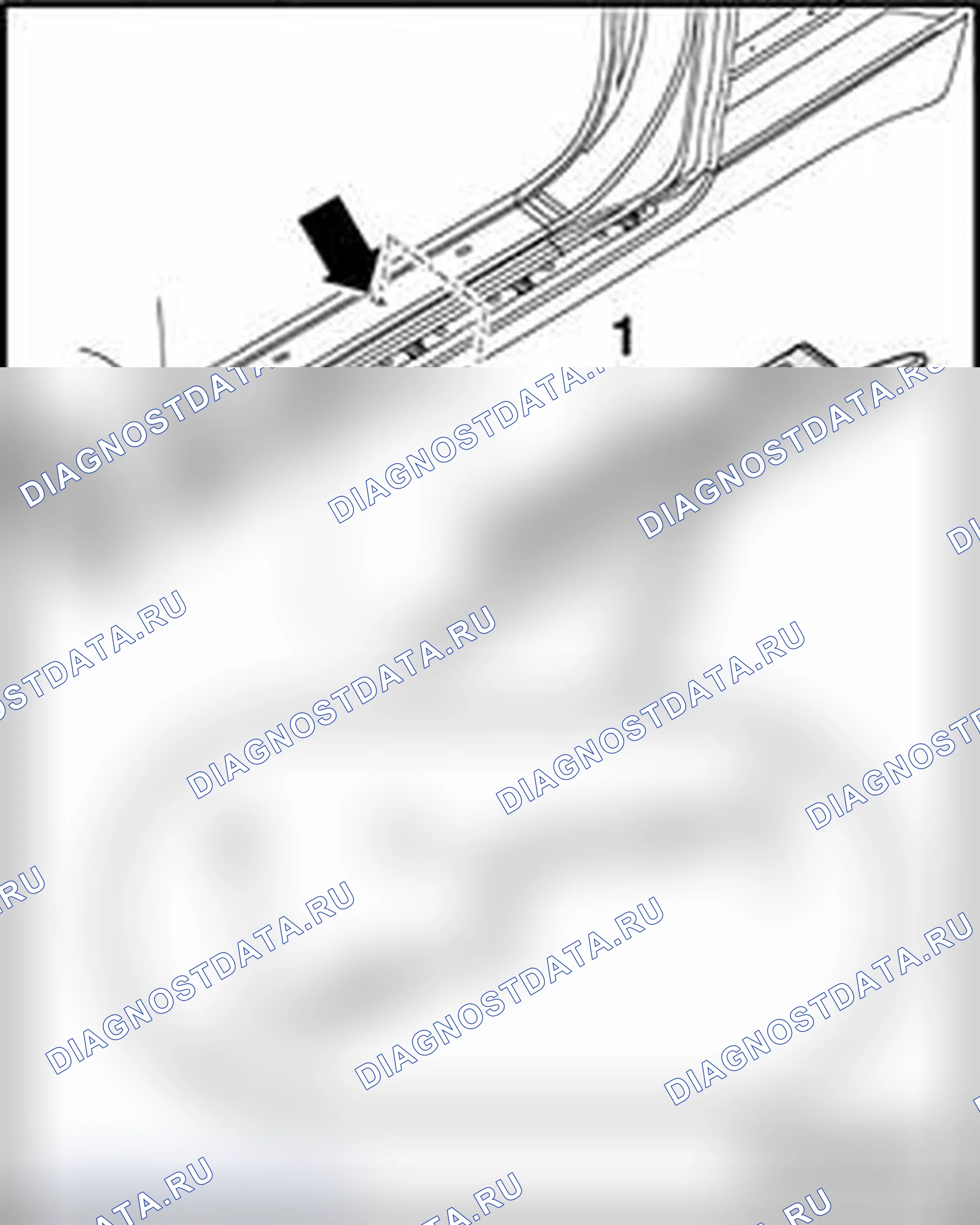 Рис. 573: Отделка панели внешней двери, замена. Audi S4 B7