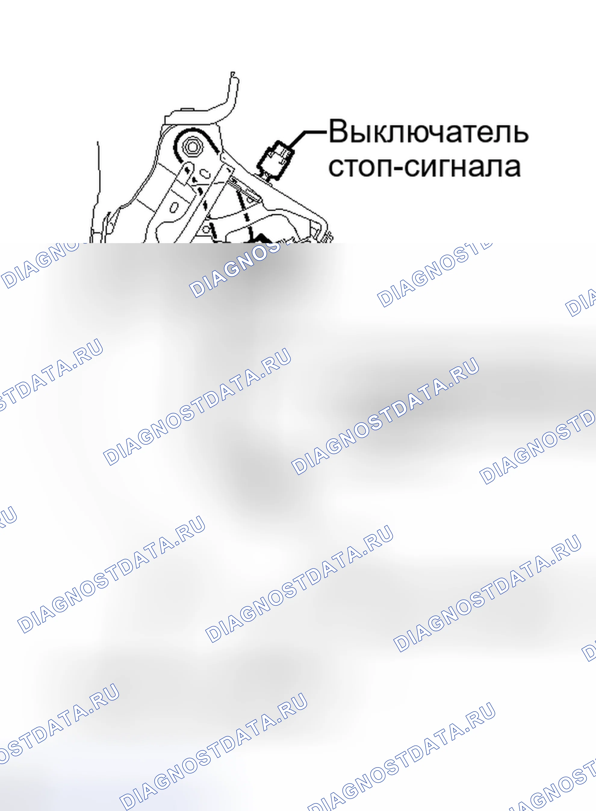 Рис. 93: РЕГУЛИРОВКА механической и гидравлической части тормозного систем. Haval H4 I