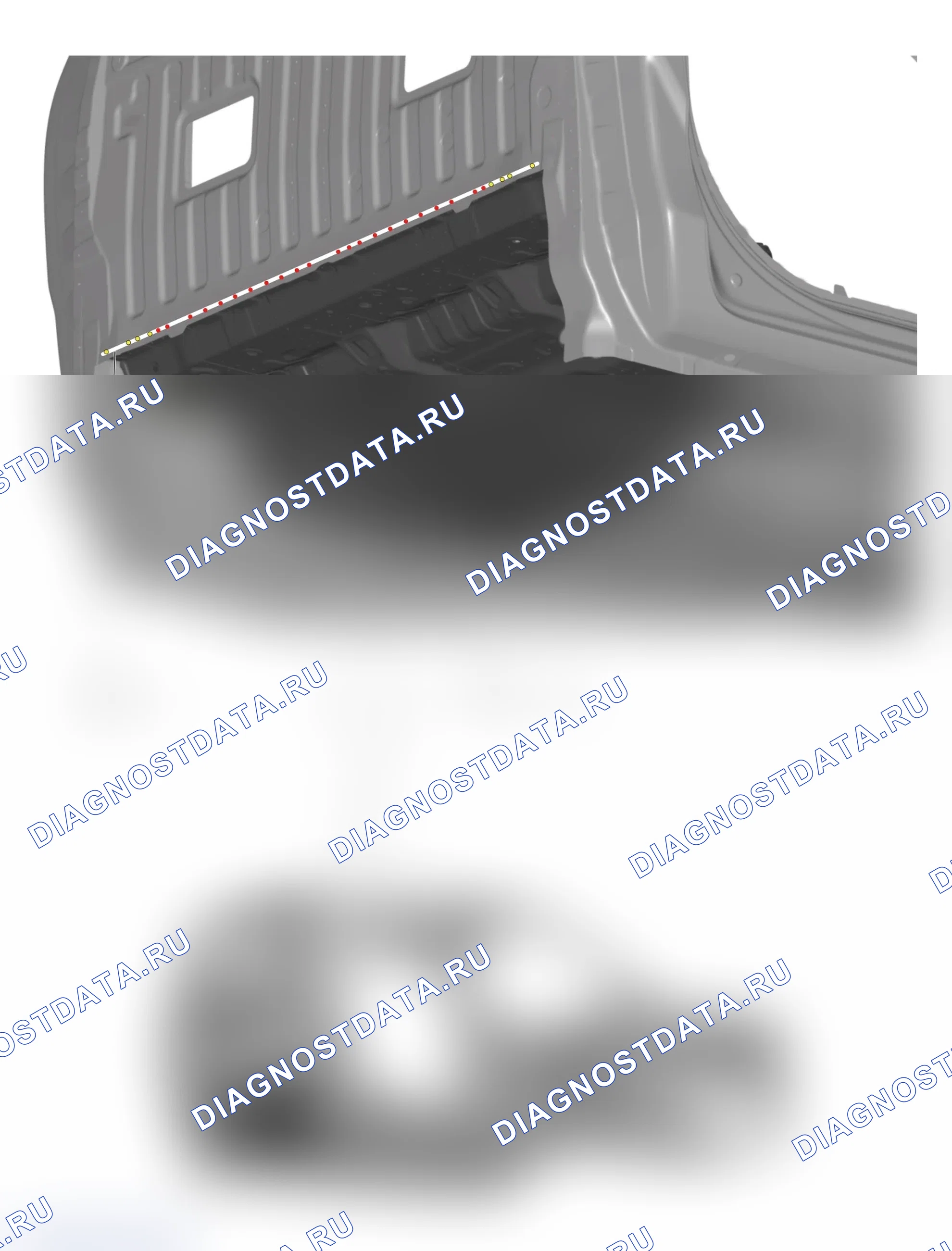 Узел заднего пола — Great Wall King-Kong-Cannon. Great-Wall King Kong Cannon I