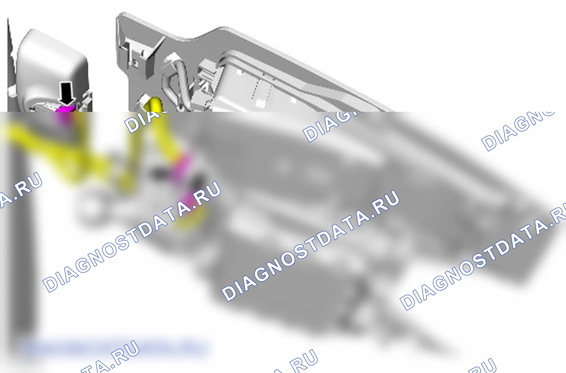 Как снять и установить антенну аудиосистемы. Ford Grand C-MAX II рестайлинг