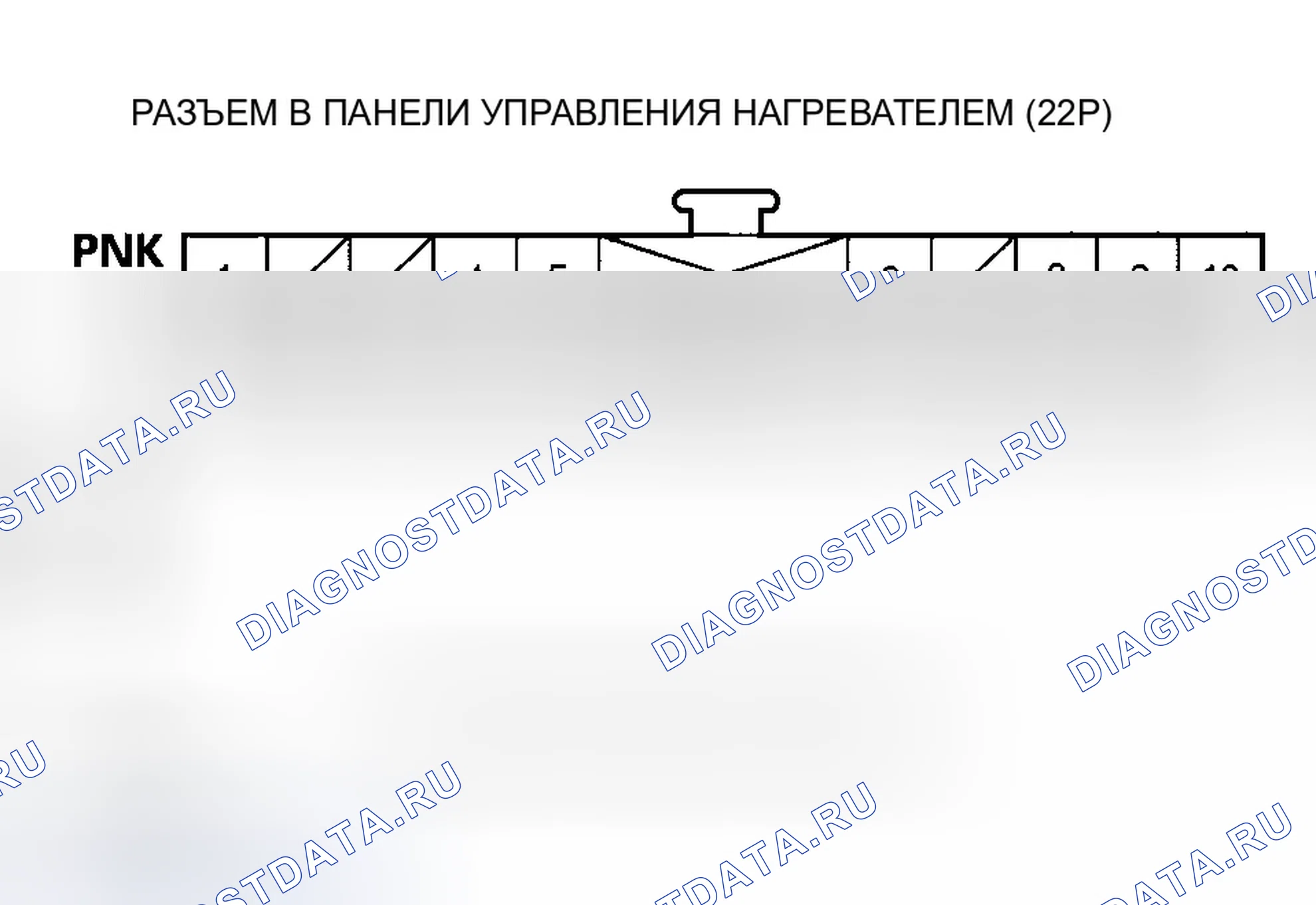 Рис. 11: Индикатор расшифровка кода ошибки D: Короткое замыкание в цепи датчика температуры наружного воздуха. Honda Insight ZE1