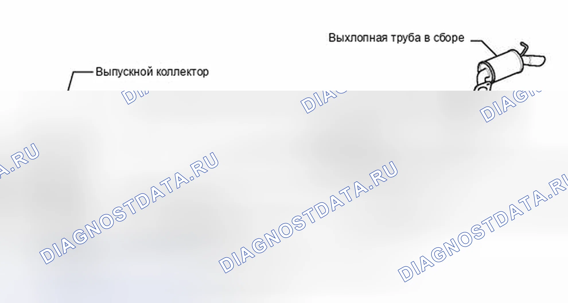 Рис. 329: РАСПОЛОЖЕНИЕ КАТАЛИЗАТОРА. Toyota Highlander II рестайлинг