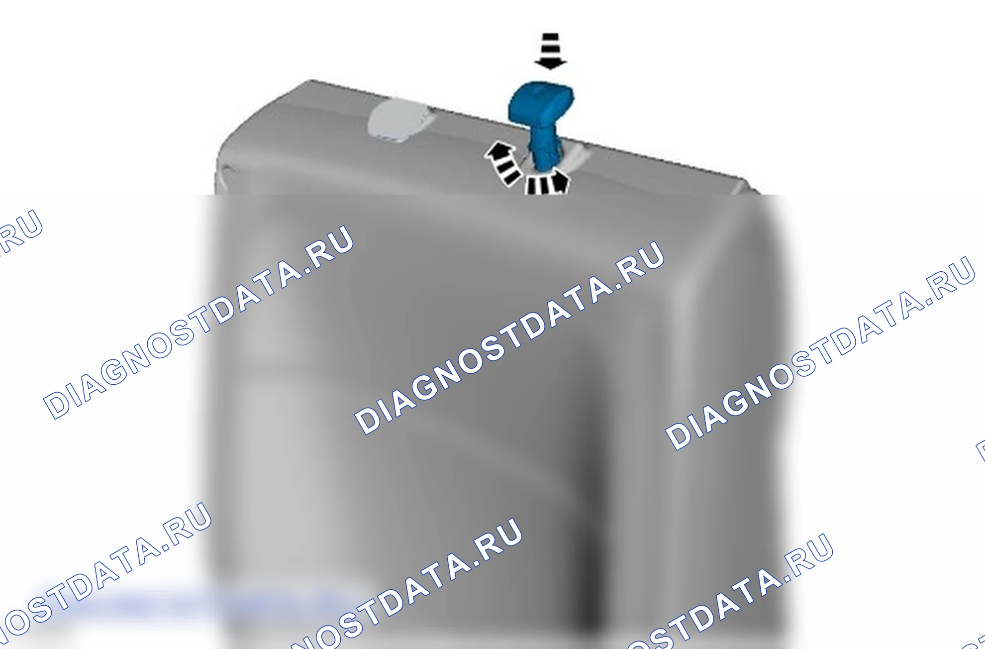 Как снять и установить направляющую втулку подголовника заднего сиденья. Ford Edge II