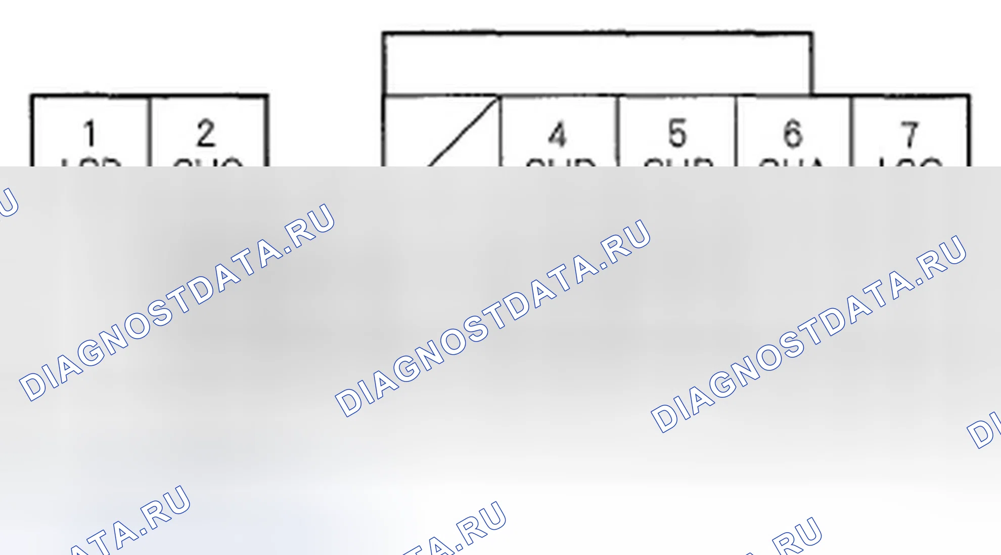 Рис. 21: Входы и выходы ИКМ на разъеме C (22P) * 2. Honda Fit I