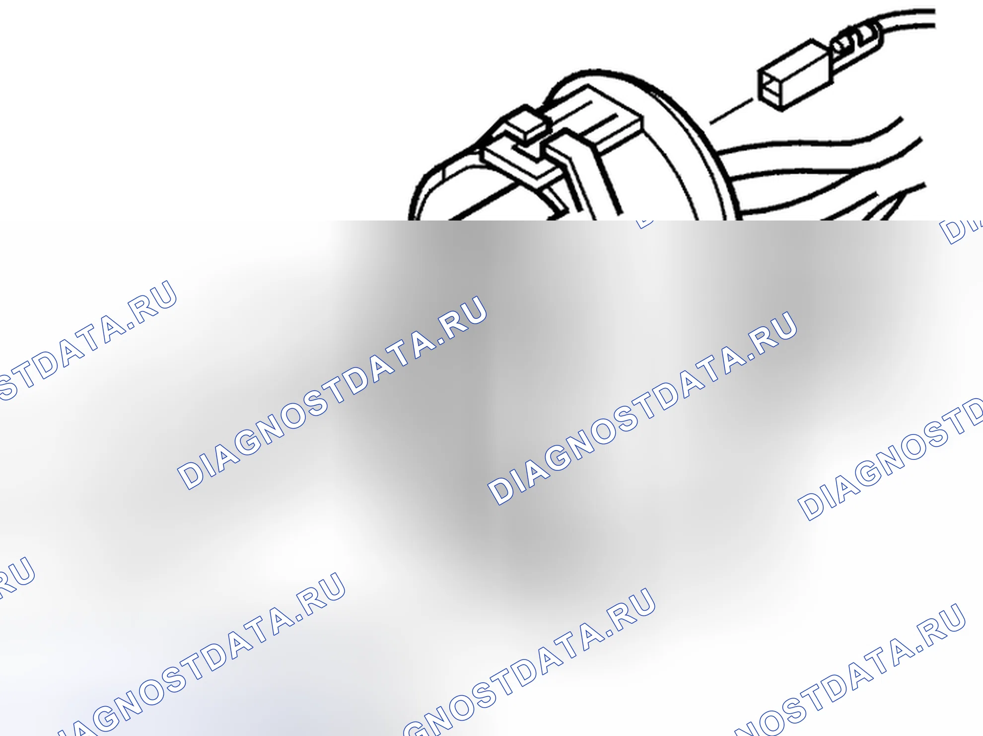 Рис. 1127: ОСНОВНОЙ ЗАМОК. Volvo XC70 II