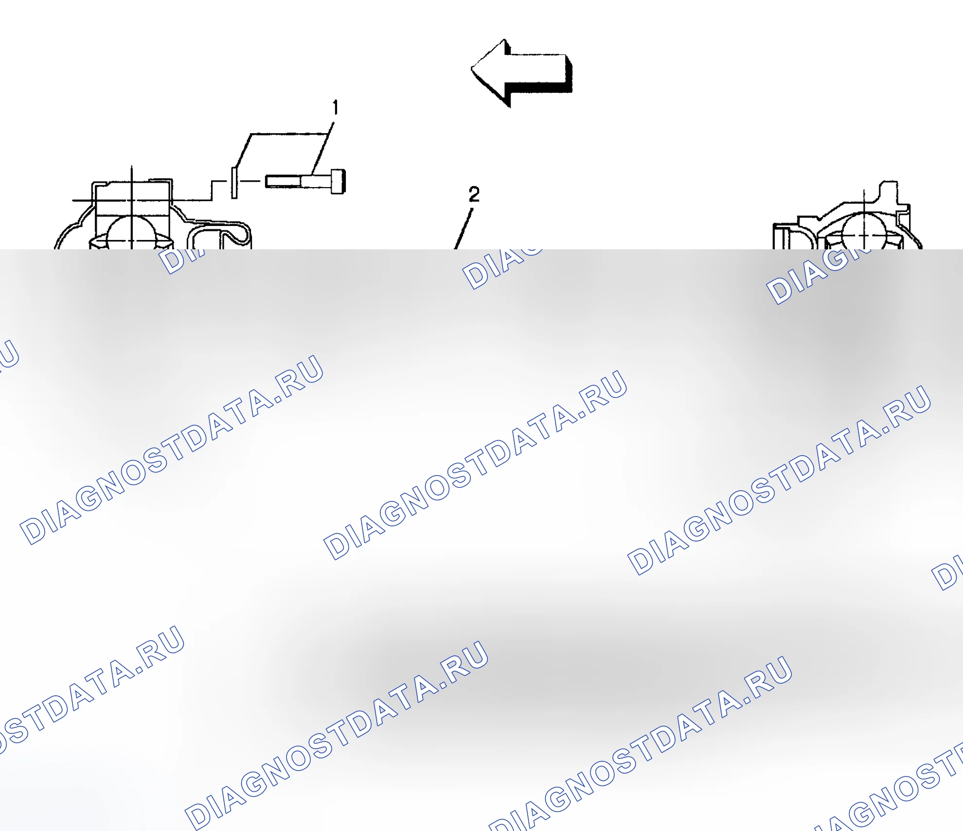 Рис. 1: ОПИСАНИЕ карданного вала и крестовины. Isuzu VehiCross I
