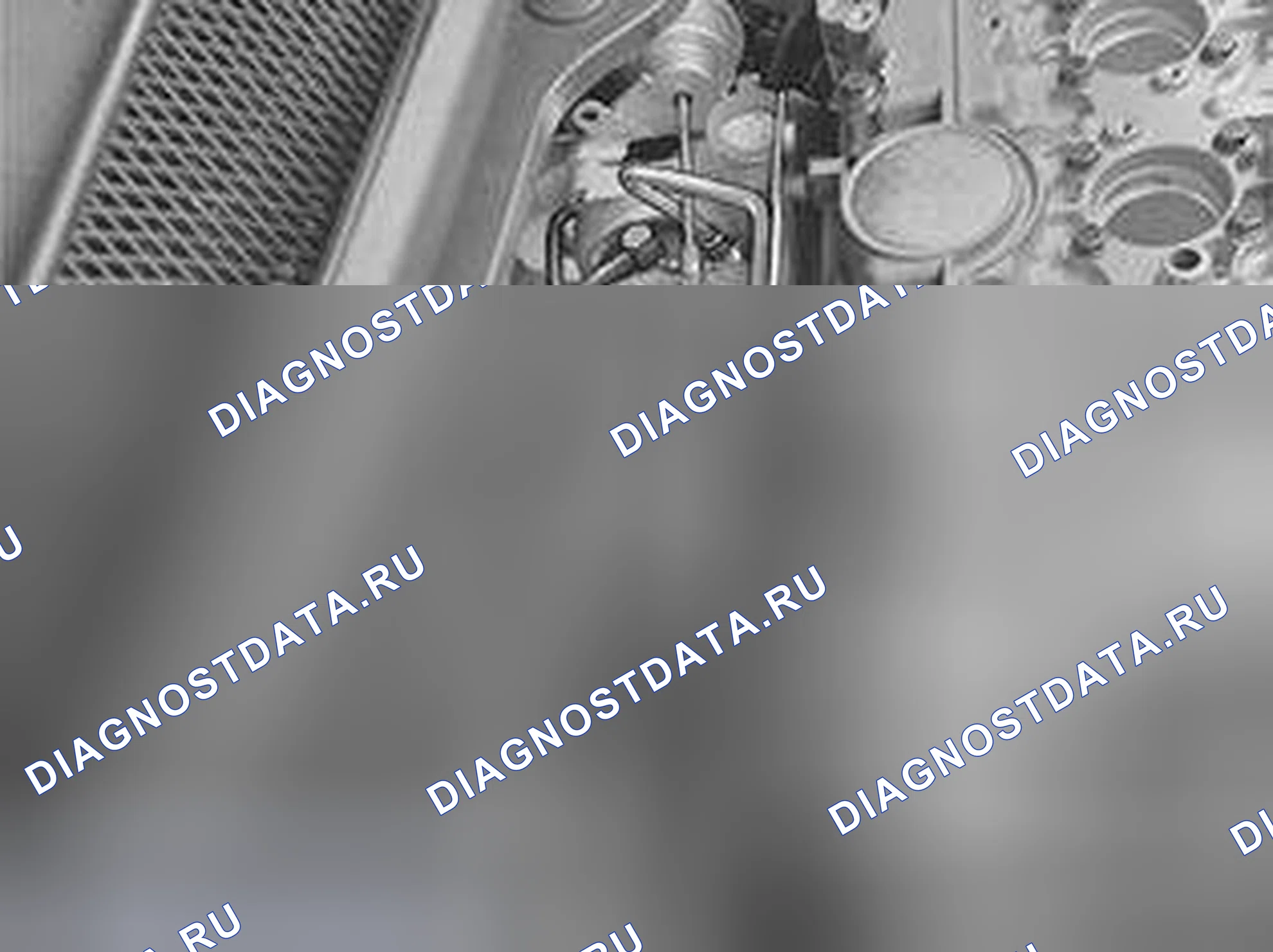 Рис. 497: Установка коллектора и турбонагнетателя (Tc). Volvo C70 I