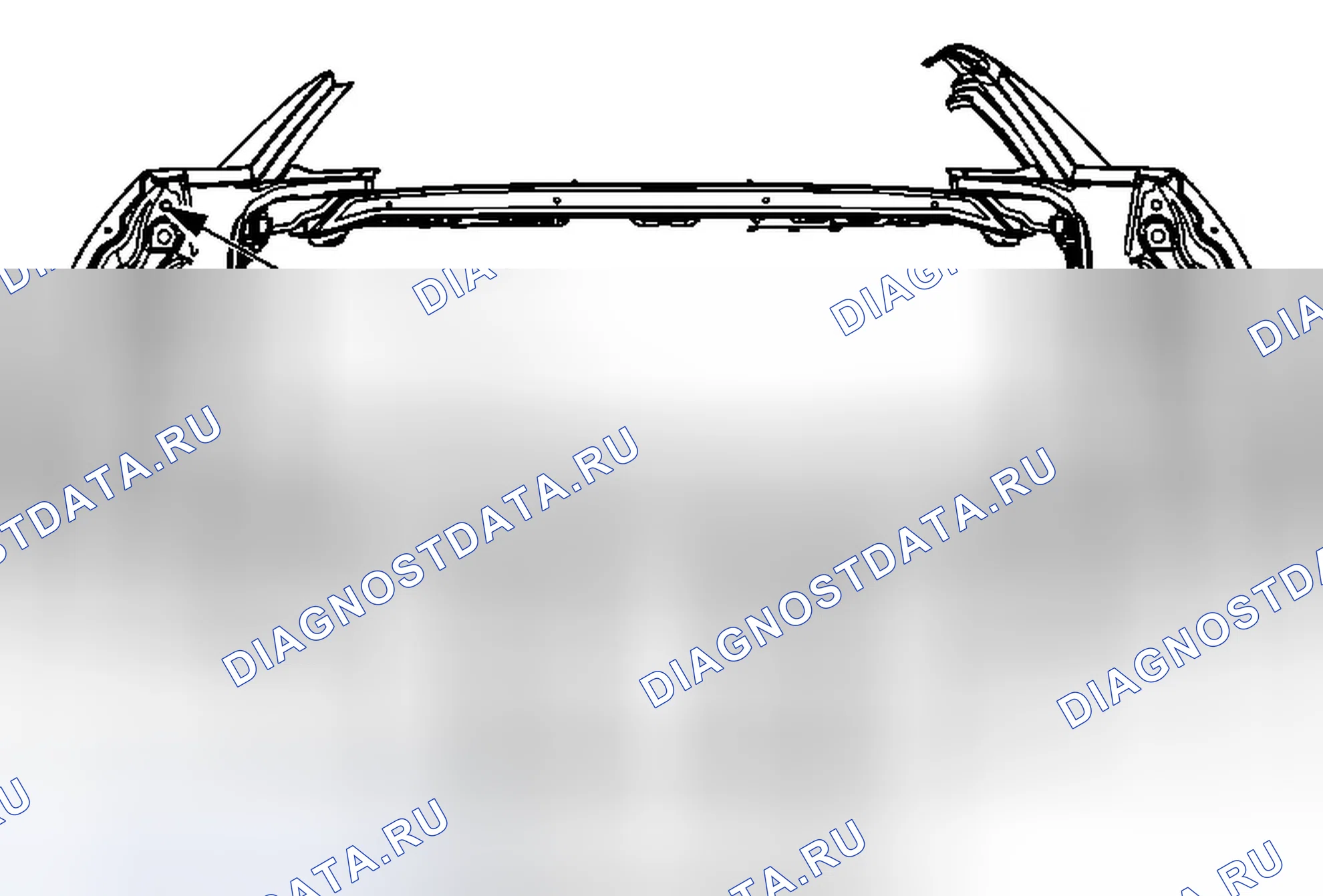 Рис. 59: Задний конец. Cadillac CTS II