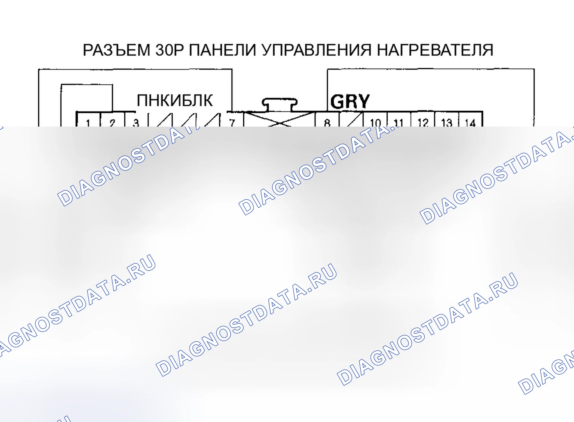 Рис. 16: расшифровка кода ошибки 8: Короткое замыкание в цепи двигателя управления смешиванием воздуха. Honda CR-V II