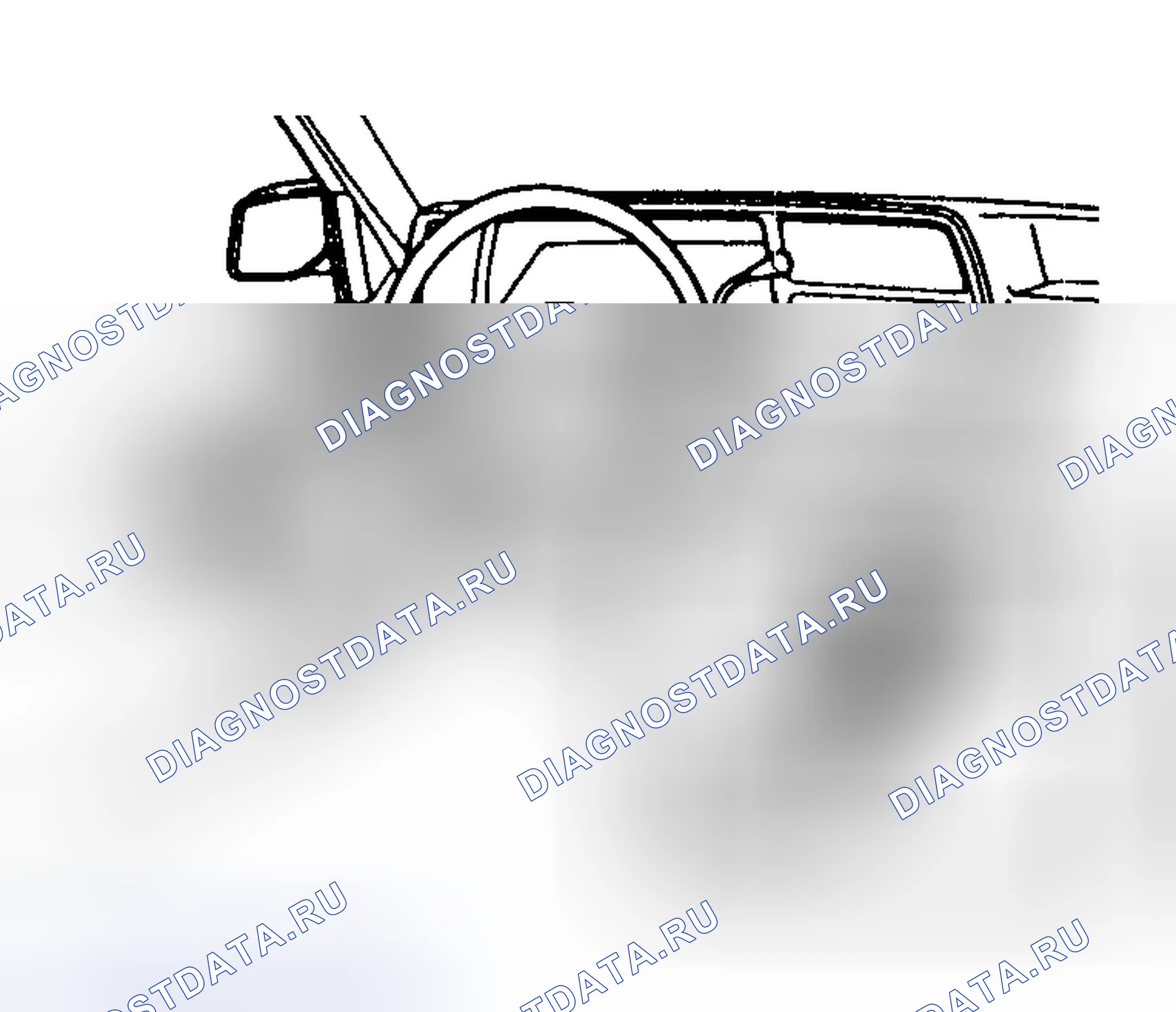 Рис. 1: СИЛОВЫЕ ДВЕРНЫЕ ЗАМКИ. Mazda Navajo I