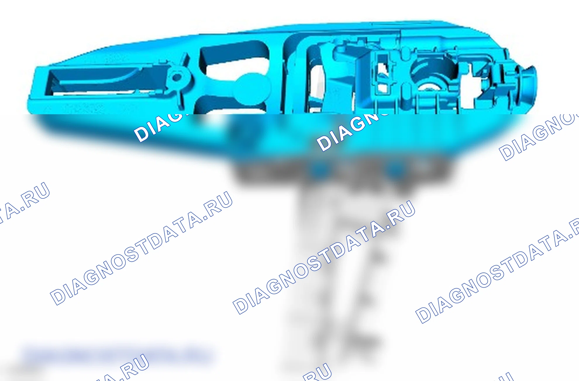 Как снять и установить укрепление наружной ручки задней двери. Ford Galaxy III
