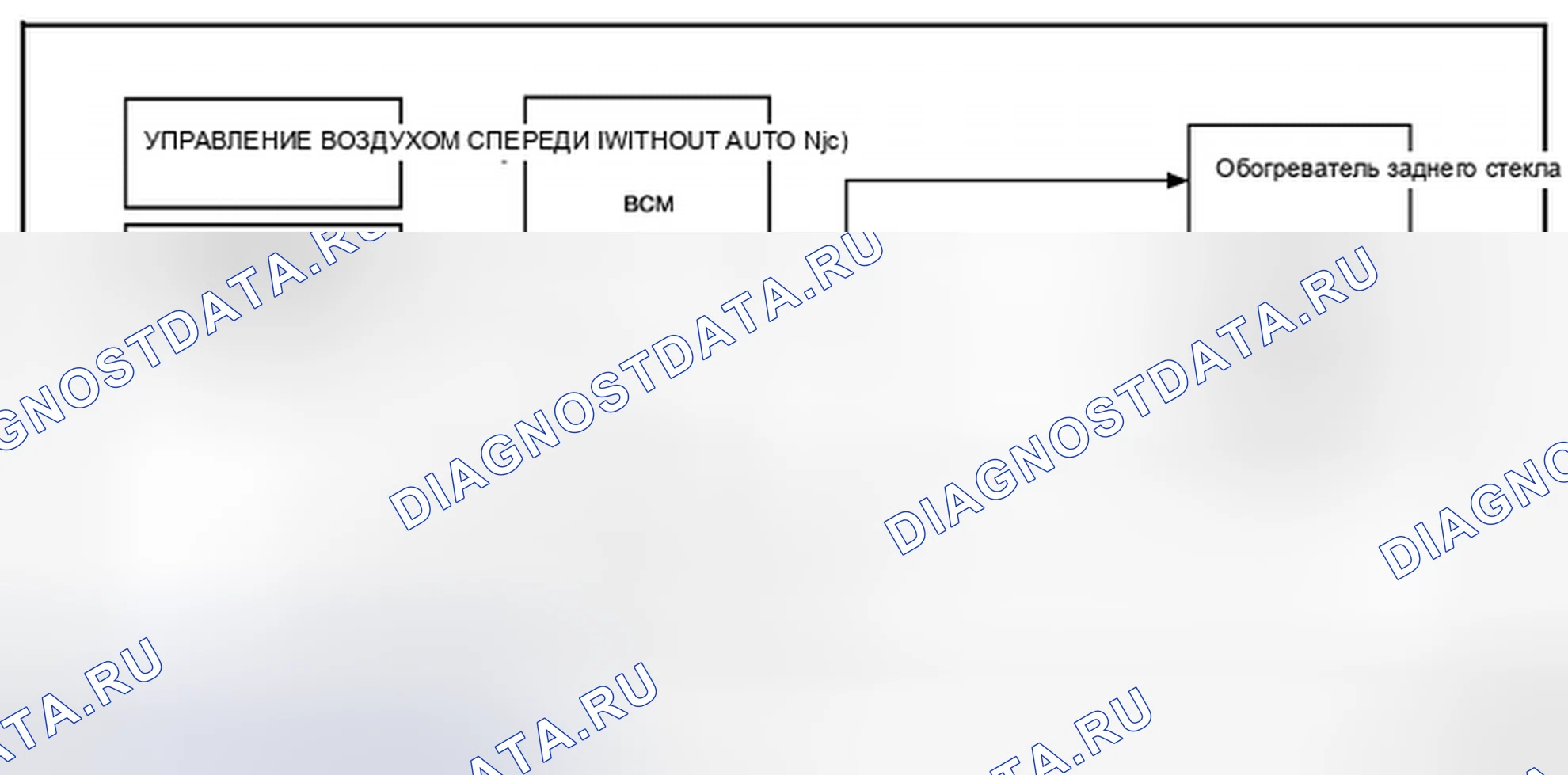 Рис. 21: Схема системы. Nissan Pathfinder III рестайлинг