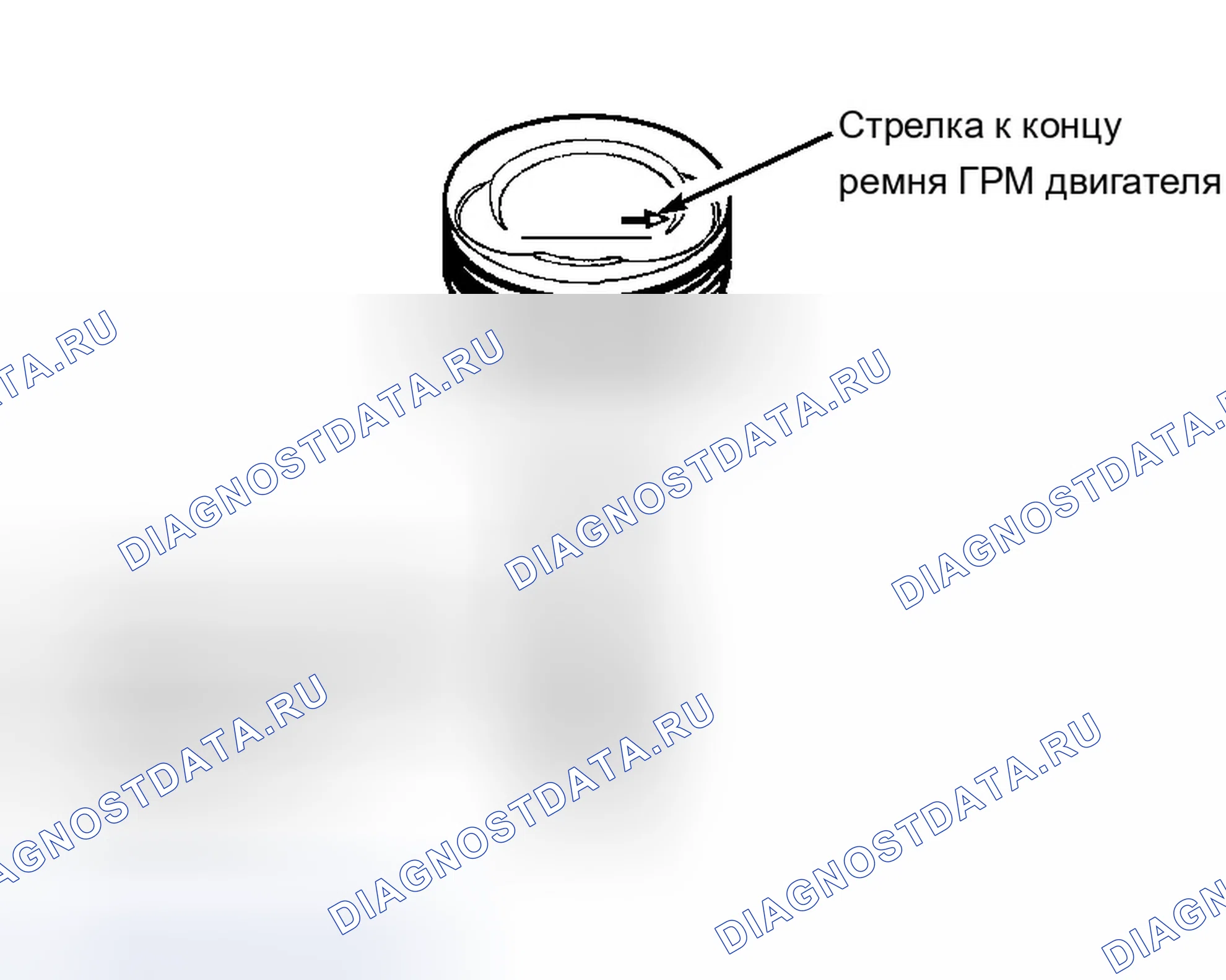 Рис. 12: Сборка поршня и штока. Chevrolet Metro I