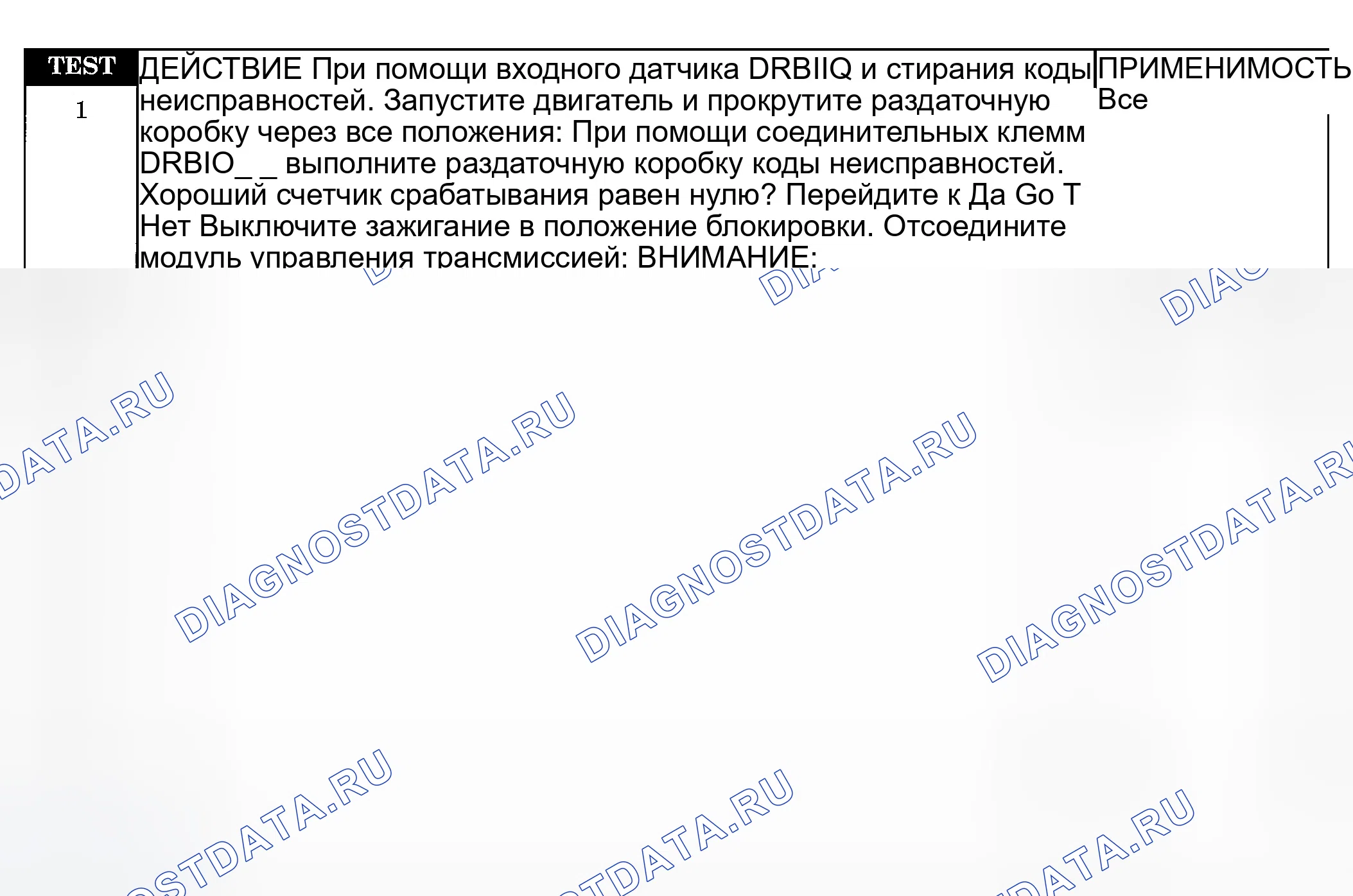 Рис. 405: ИСПЫТАНИЯ. Jeep Liberty I
