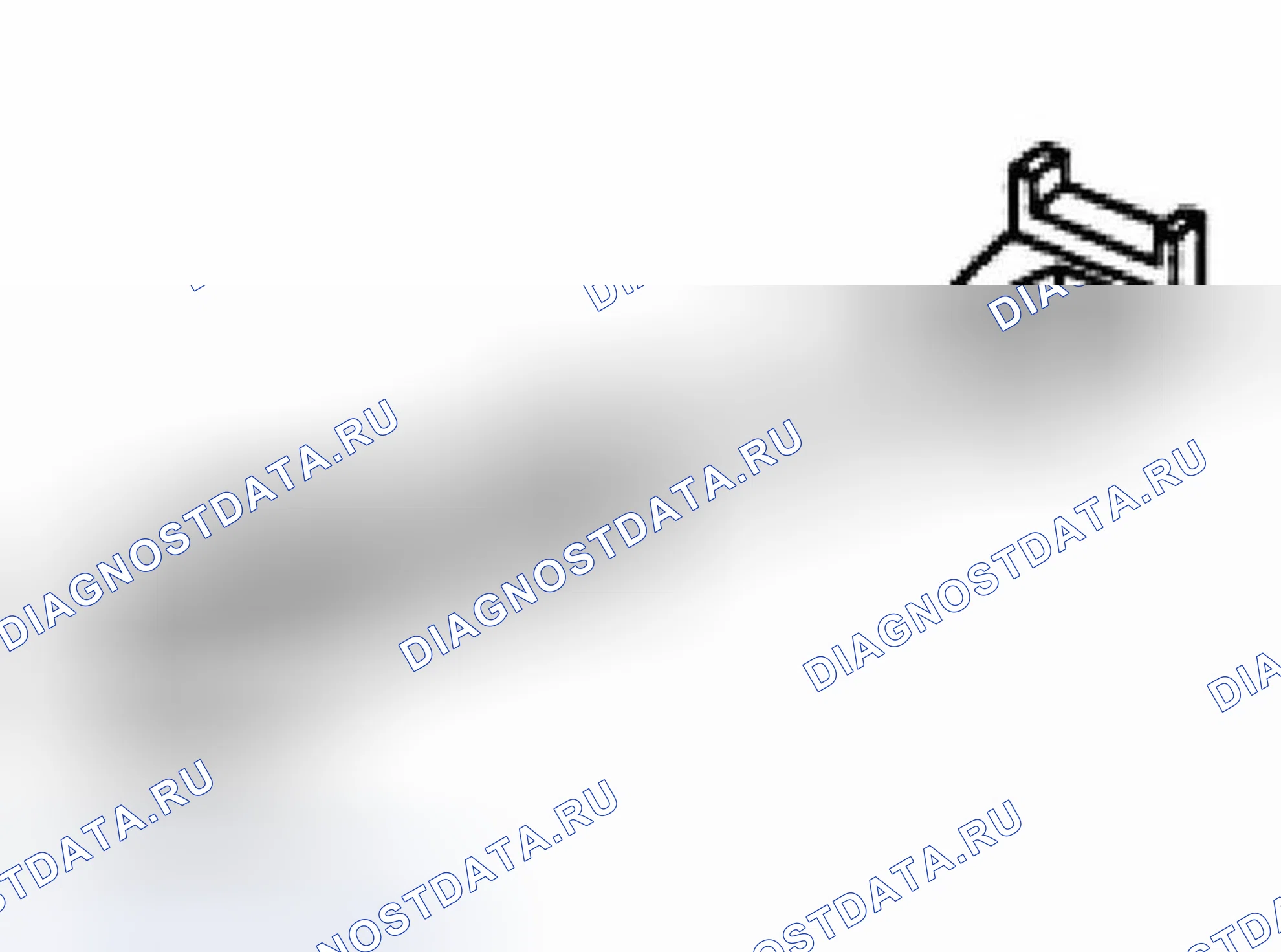Рис. 385: 24 5 210 Держатель. BMW X5 E53 рестайлинг