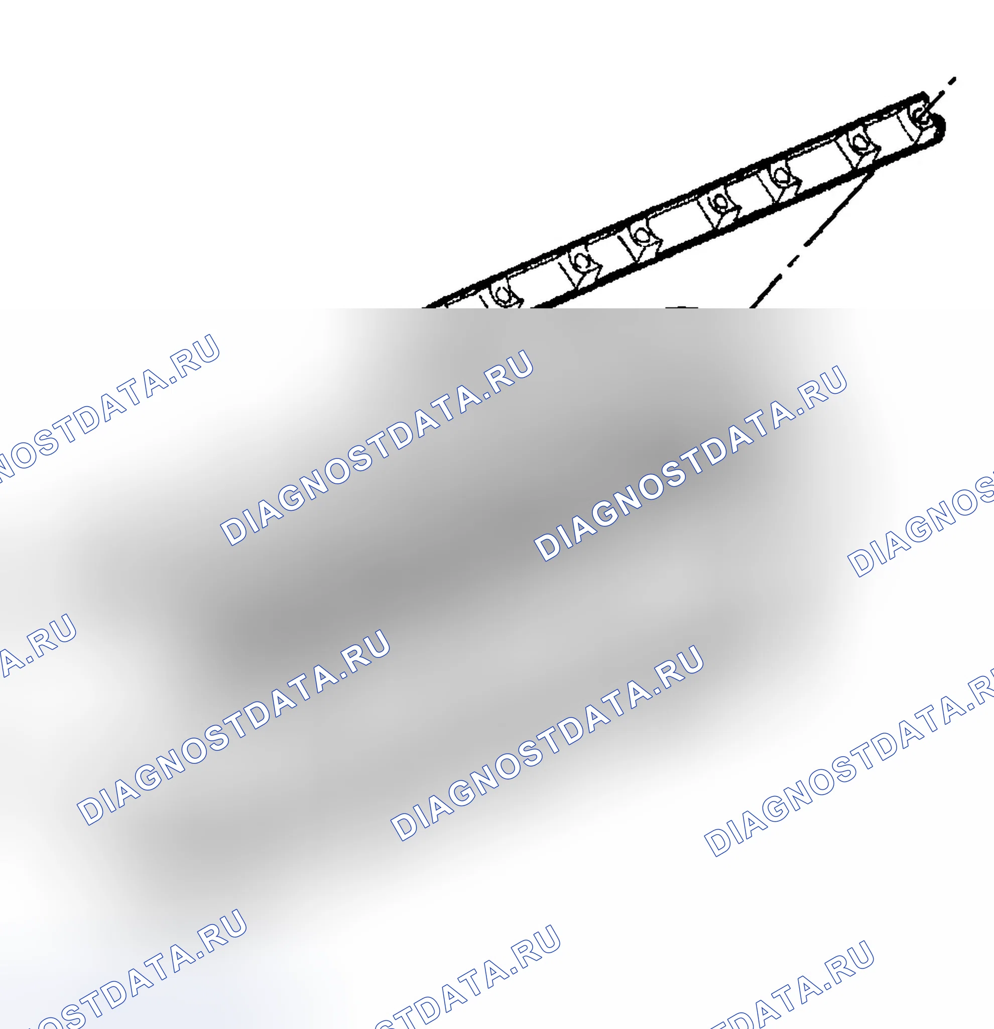 Рис. 667: Установка коромысла клапана и толкателя. Chevrolet Silverado 2500 