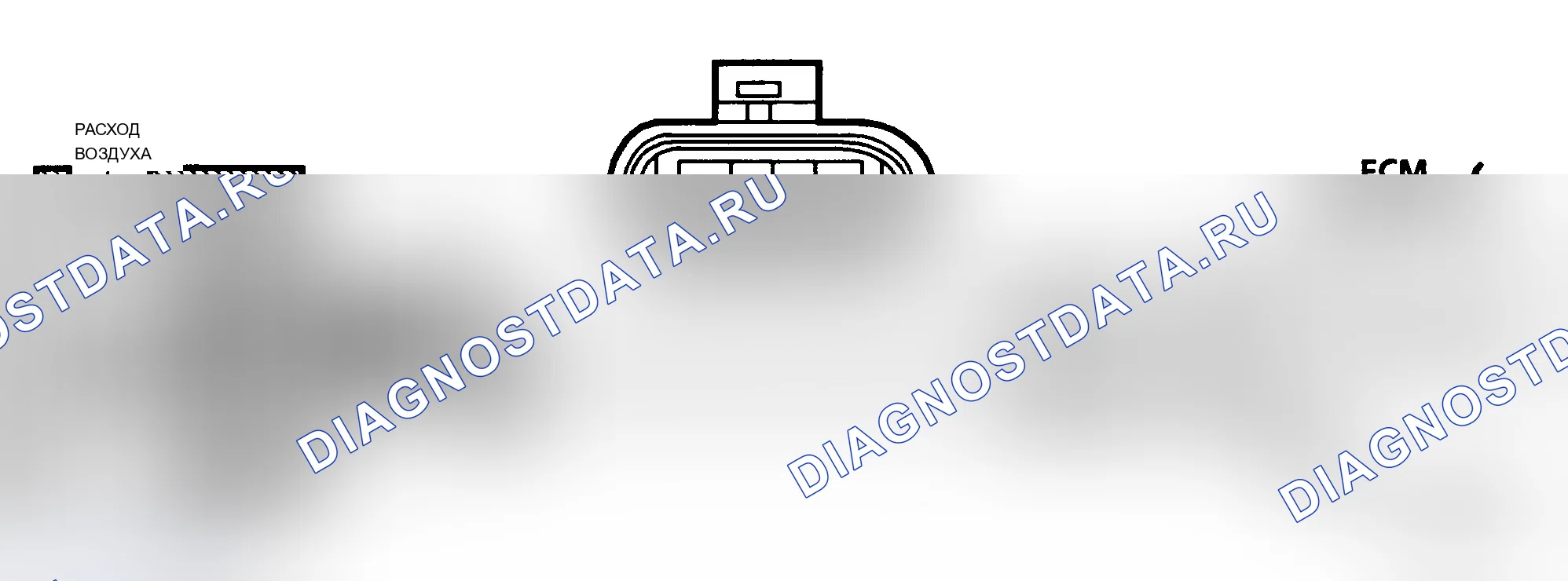 Рис. 467: Код 35 Схема: Ошибка скорости холостого хода (кузова A/J/N/P). Pontiac Grand AM III