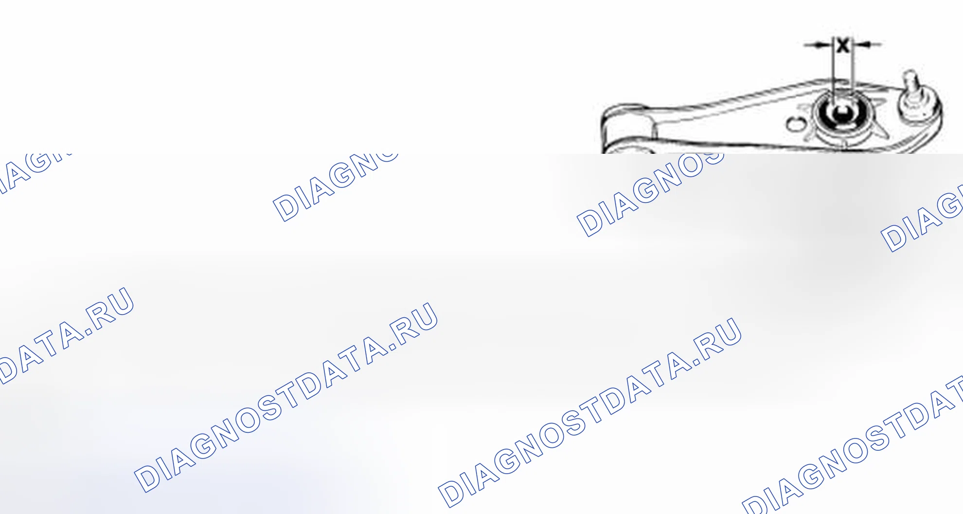 Рис. 73: Отличия по отношению к рычагу управления серии. Porsche Boxster 986
