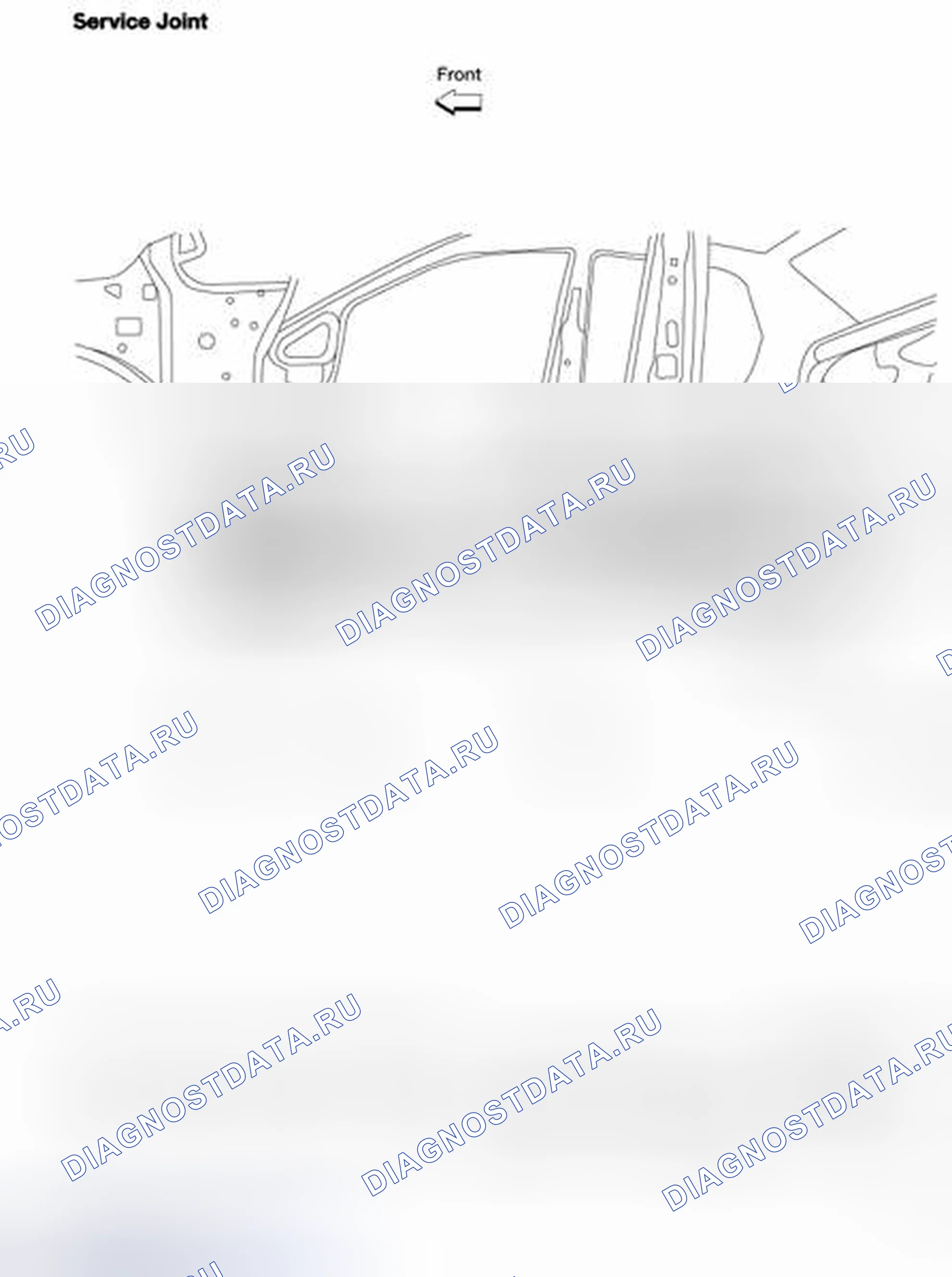 Рис. 341: АРМИРОВАНИЕ ВНЕШНЕЙ БАЛКИ. Honda UR-V I