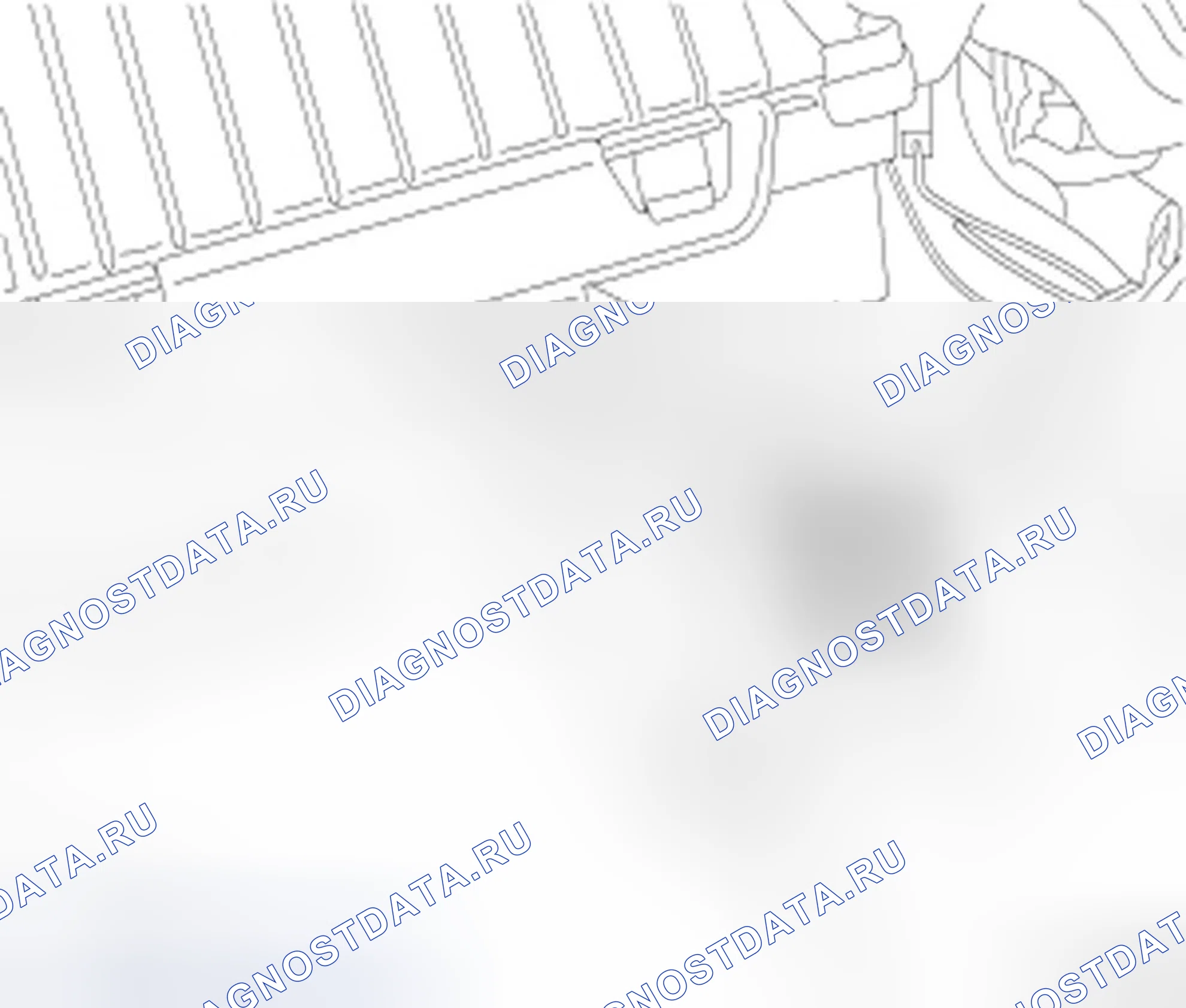 Рис. 377: КОРПУС ВОЗДУХООЧИСТИТЕЛЯ. Dodge Avenger II