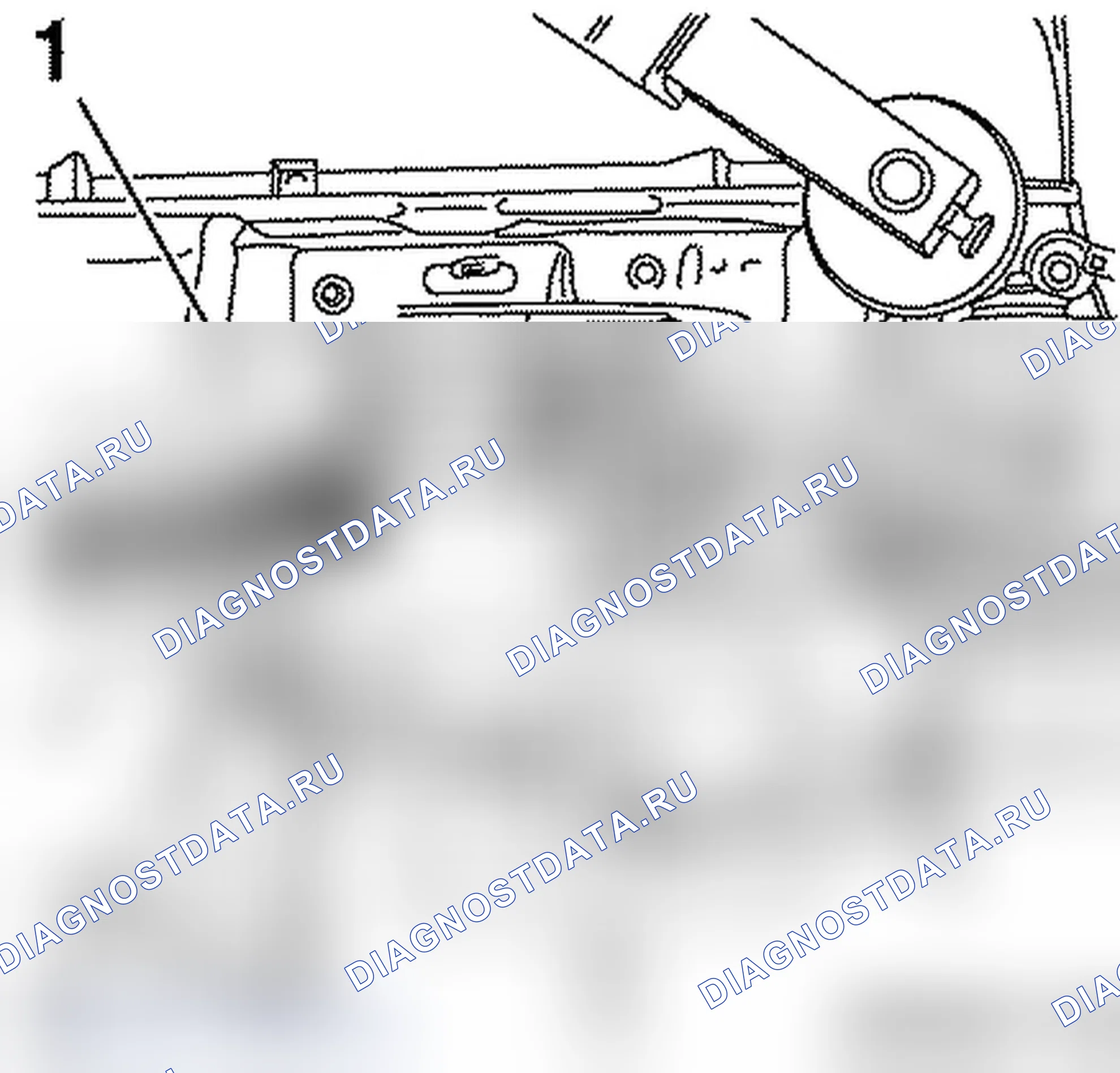 Замена переднего модуля бака CNG. Opel Zafira B