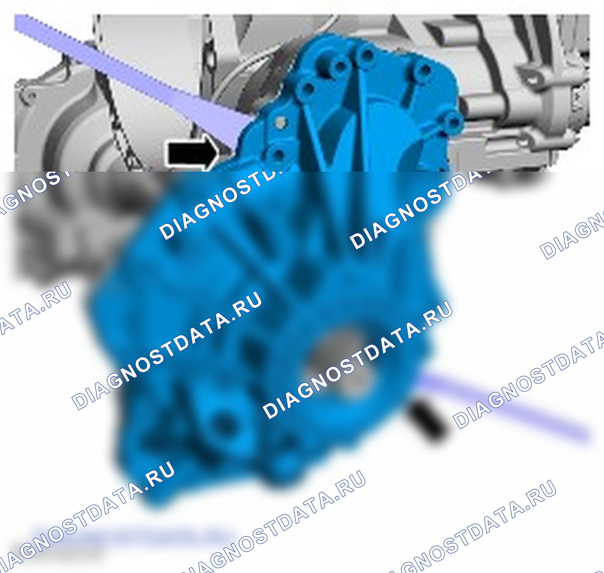 Разборка коробки передач. Ford Transit VII