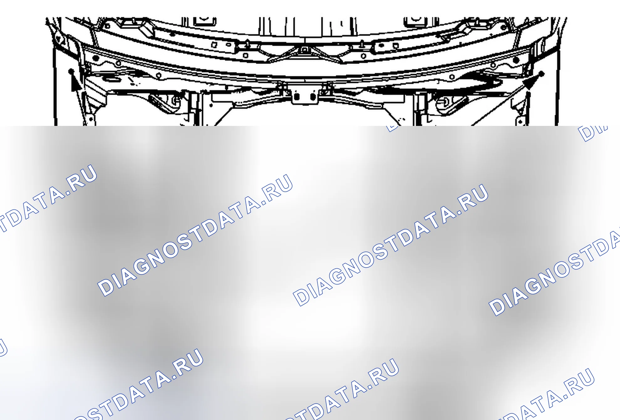 Рис. 58: Моторный отсек. Cadillac CTS II