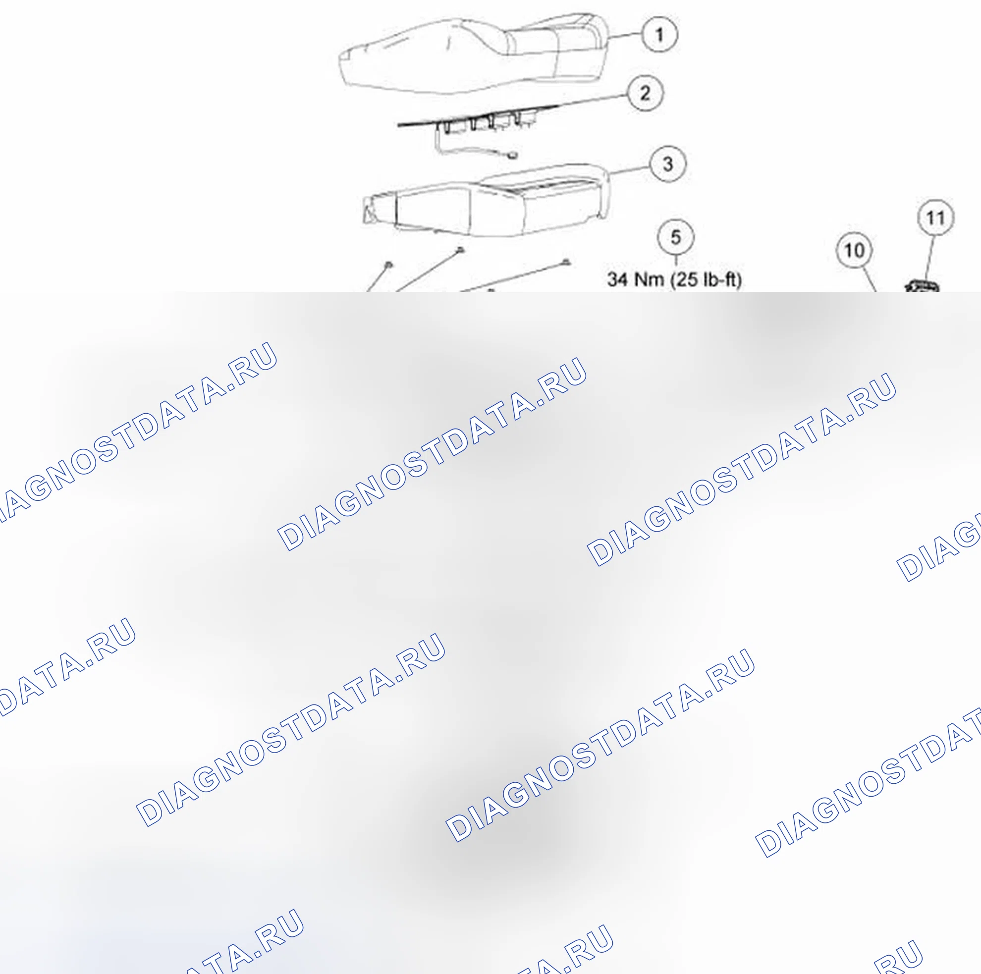 Рис. 62: Разборка. Ford Freestyle I