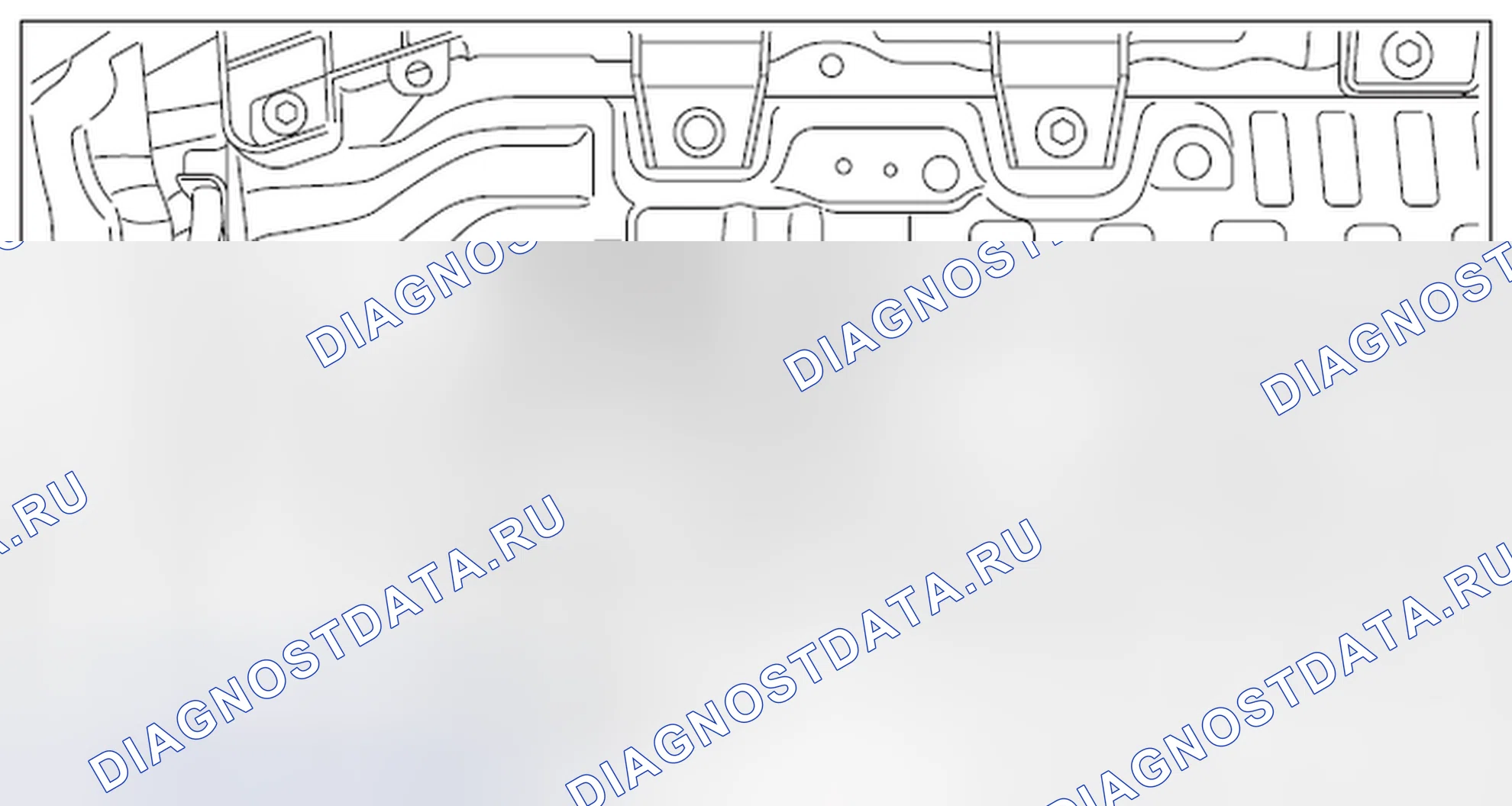 Рис. 5: СЛИВ ОХЛАЖДАЮЩЕЙ ЖИДКОСТИ ДВИГАТЕЛЯ. Subaru Forester SJ